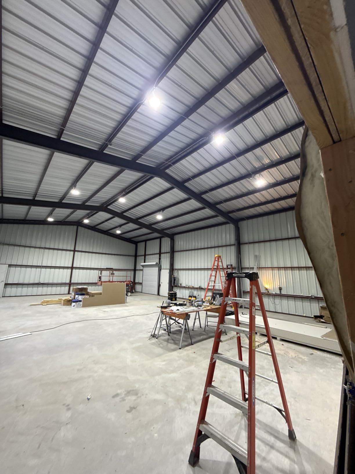 HYPERLITE UFO LED High Bay Light: 150W 19500LM High Bay LED Shop Lights with 6ft Plug - 6000K IP65 LED Warehouse Lights for Workshop Stadium Garage Lighting 10-Pack customer photo 2