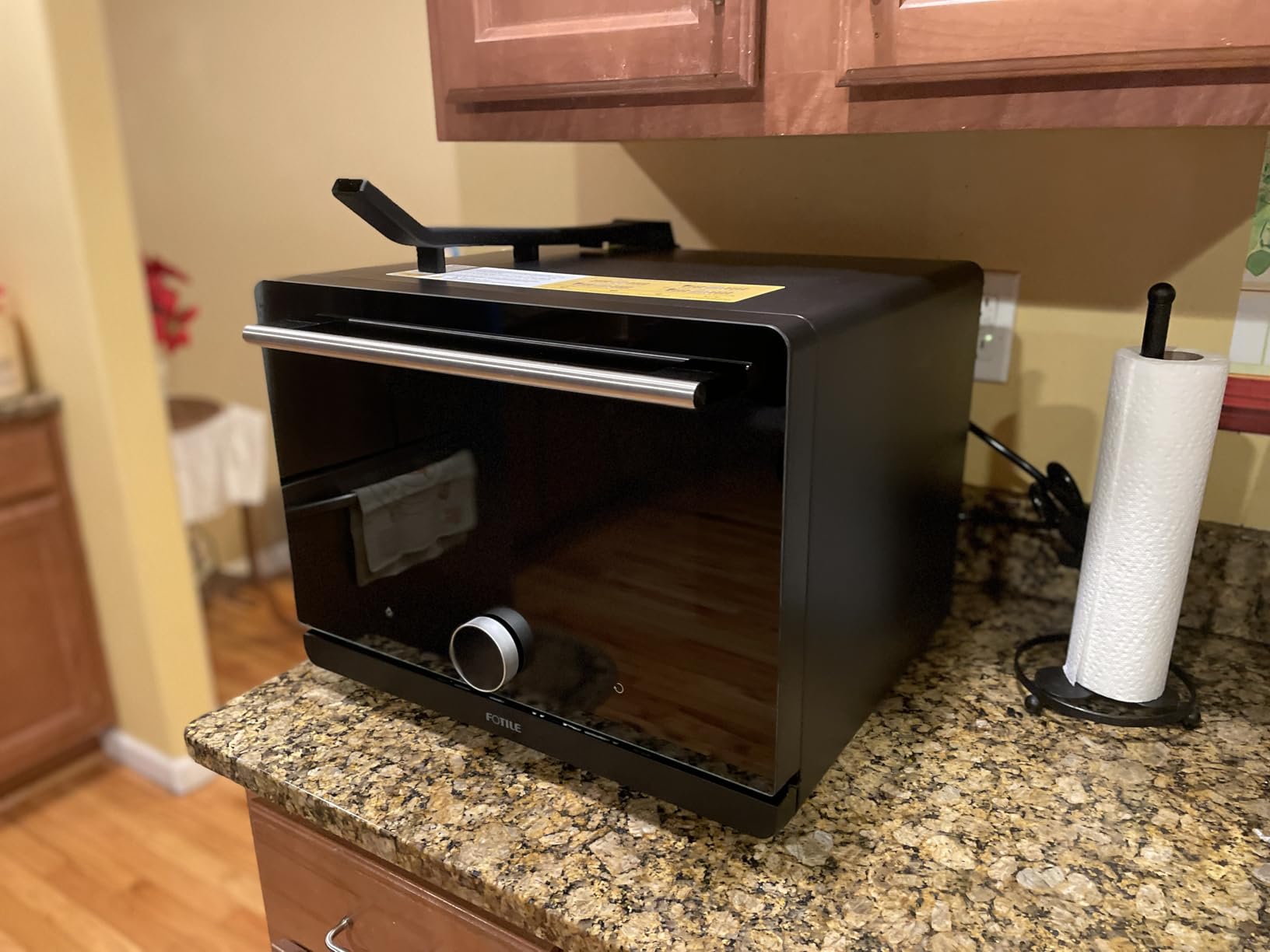 FOTILE HYZK32-E3-B ChefCubii 1.1 cu. ft. 4-in-1 Combi-Steam Oven with Steam-Bake, Air Fry, Convection, Dehydrator Functions, and 50 Preset Menus, Black customer photo 2