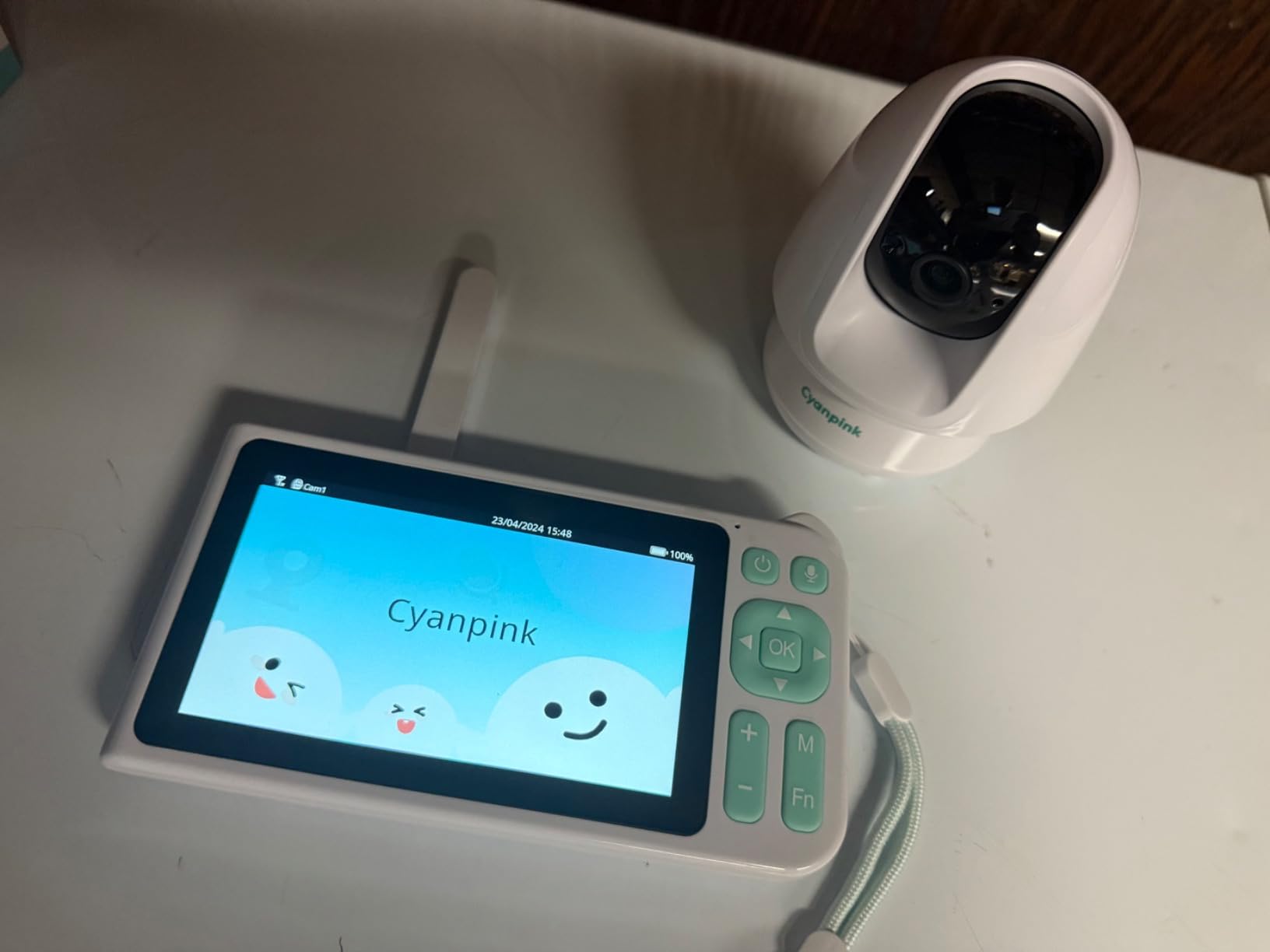 Video Baby Monitor, 2000ft Long Range, Enhanced Signal Stability, No WiFi, 5