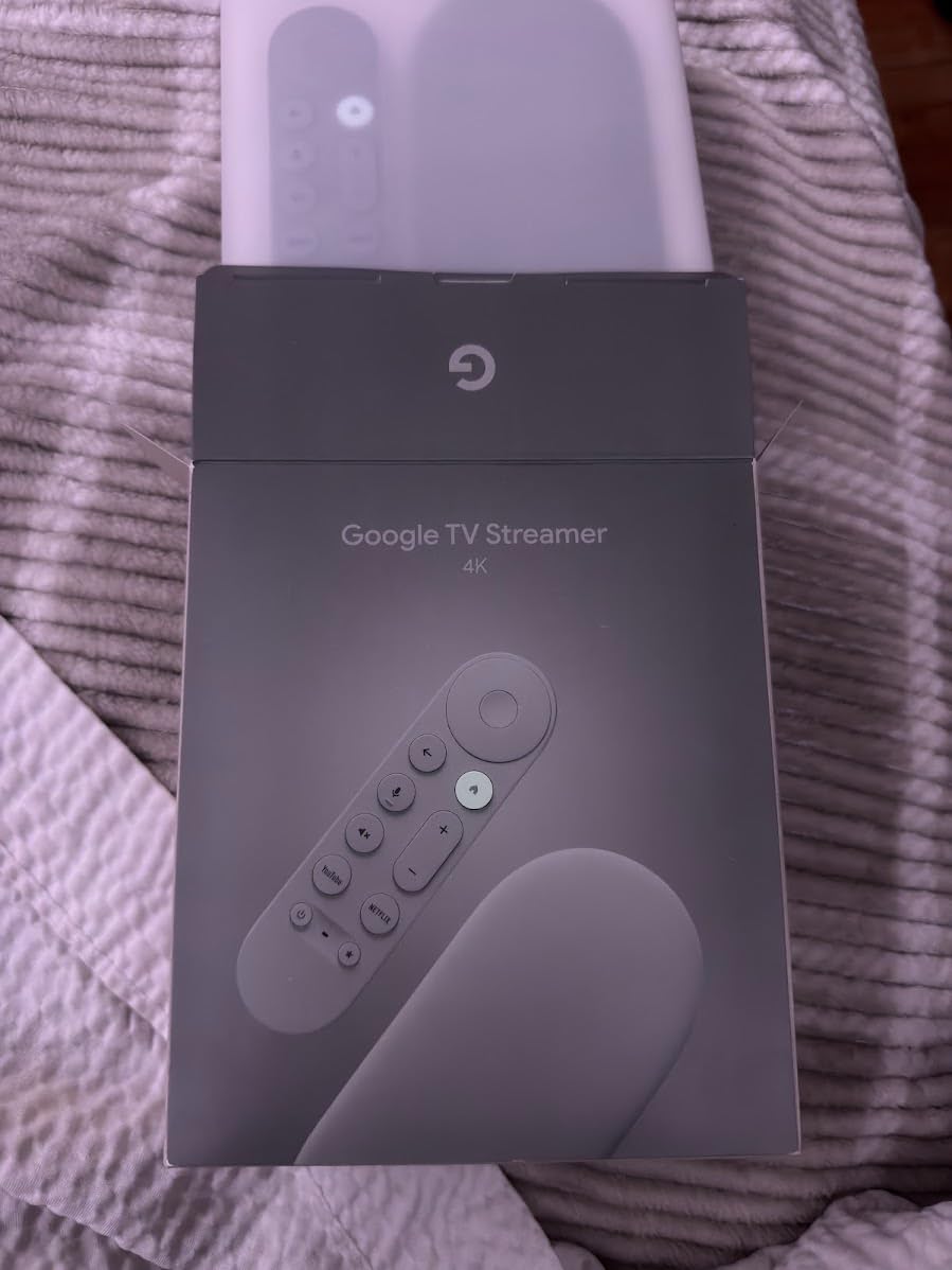 Google TV Streamer 4K - Fast Streaming Entertainment on Your Device with Voice Search Remote customer photo 2