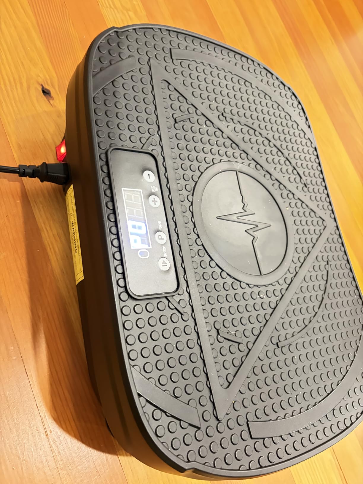 Homesy Vibration Plate Exercise Machine Shake Plate for Lymphatic Drainage | Weight Loss & Muscle Toning Home Gym Exercise Workout Equipment with Remote Control customer photo 1