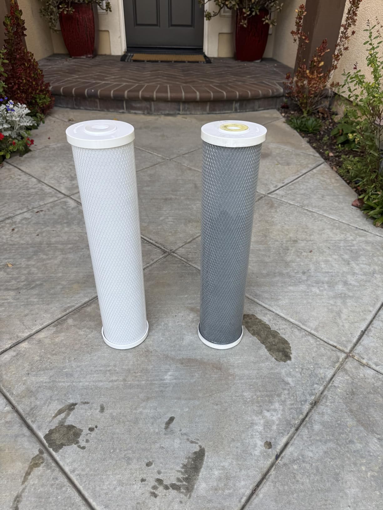 NU Aqua 4 Stage Main Line Salt Free Water Softener Whole House Water Filter System | Reduce Heavy Metals, Chlorine, Odors customer photo 2