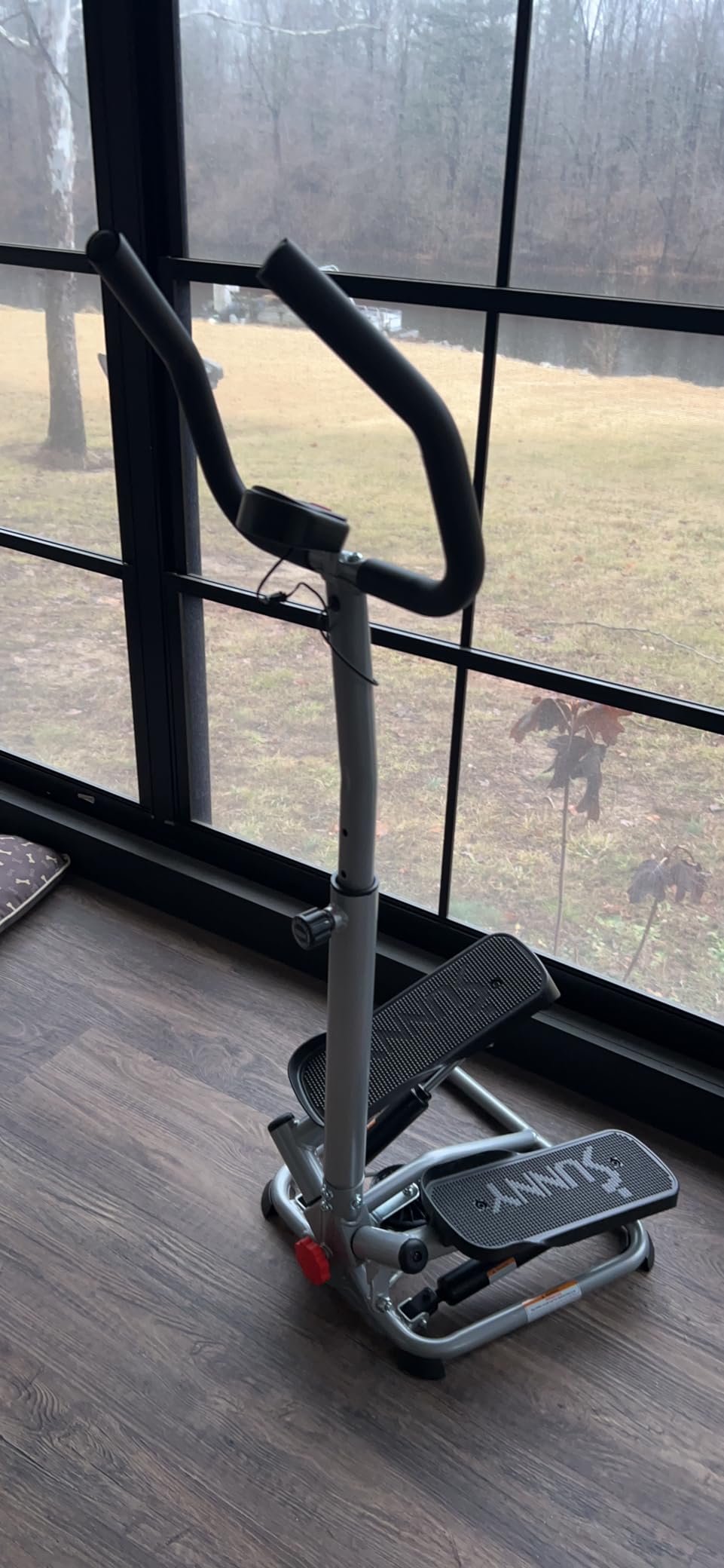 Sunny Health & Fitness Climbing Stair Stepper for Home Gym | SunnyFit App Connection, Long Stride Length, Home Gym Exercise, Compact Foldable, Leg and Glute Training customer photo 1
