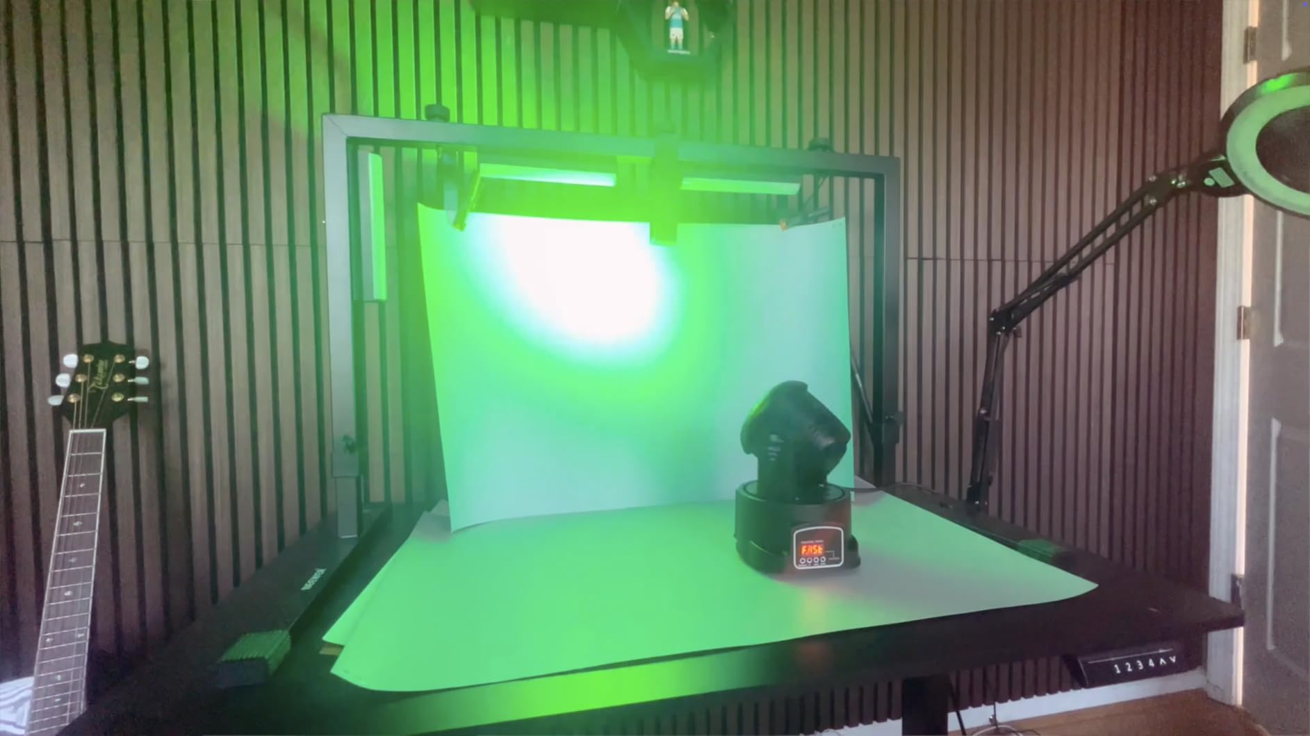 MINGJIE Moving Head Wash Light, 7x10W LED DMX DJ Stage Light | 12 Colors, Sound Activated, 540° Pan & 180° Tilt, Wash Effect Lighting for Weddings, Clubs, Concerts, Bars and Events customer photo 2