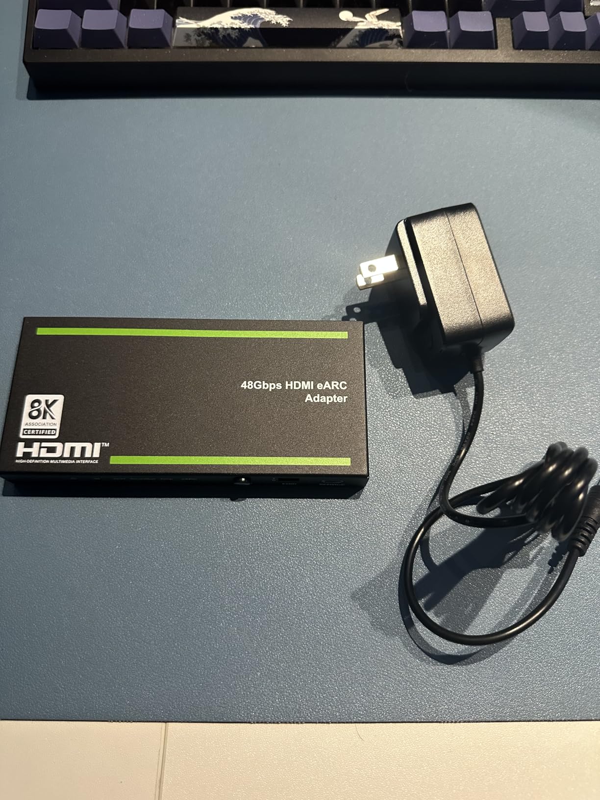 4K120Hz HDMI 2.1/eARC Audio Extractor/Splitter, Out Audio to Soundbar/Amplifiers Through HDMI, Optical, RCA Port, Support 8K60, HDR10+, Dolby Vision, Dolby Atmos, DTS:X, Audio Pass Through customer photo 1