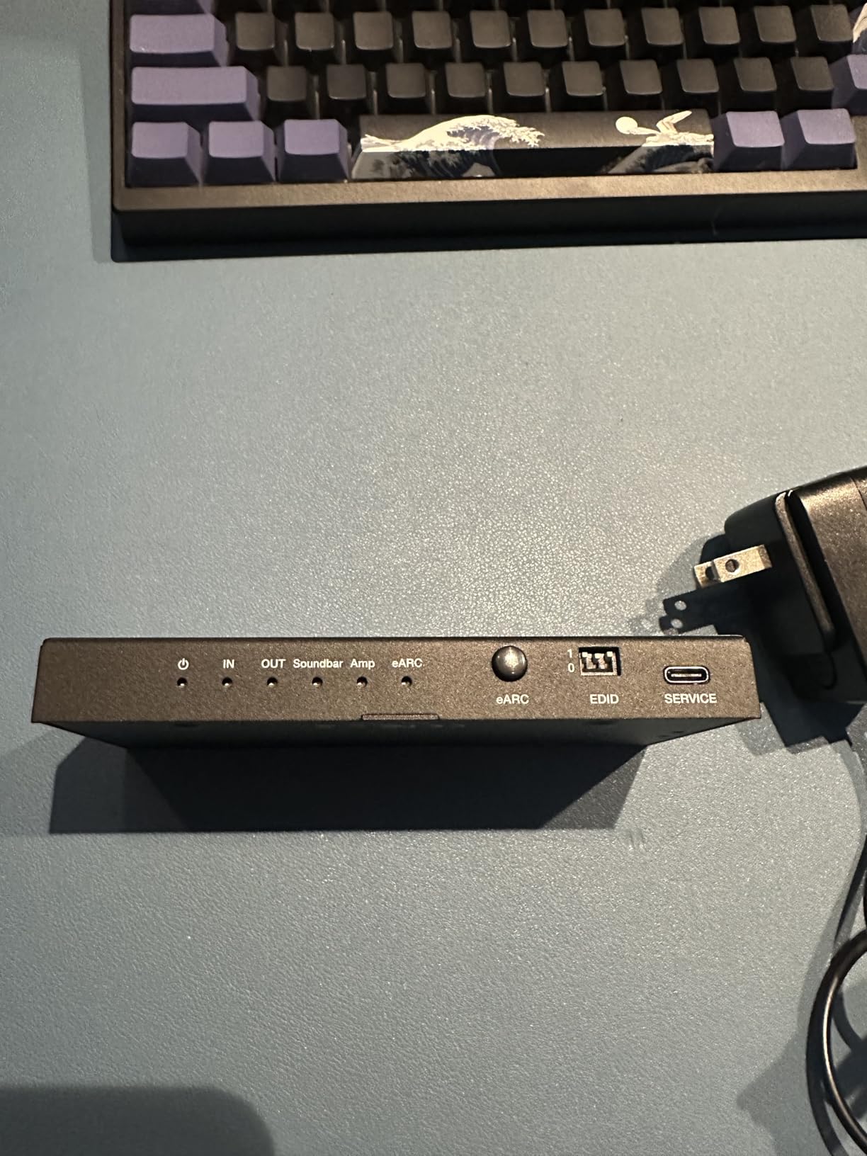 4K120Hz HDMI 2.1/eARC Audio Extractor/Splitter, Out Audio to Soundbar/Amplifiers Through HDMI, Optical, RCA Port, Support 8K60, HDR10+, Dolby Vision, Dolby Atmos, DTS:X, Audio Pass Through customer photo 2