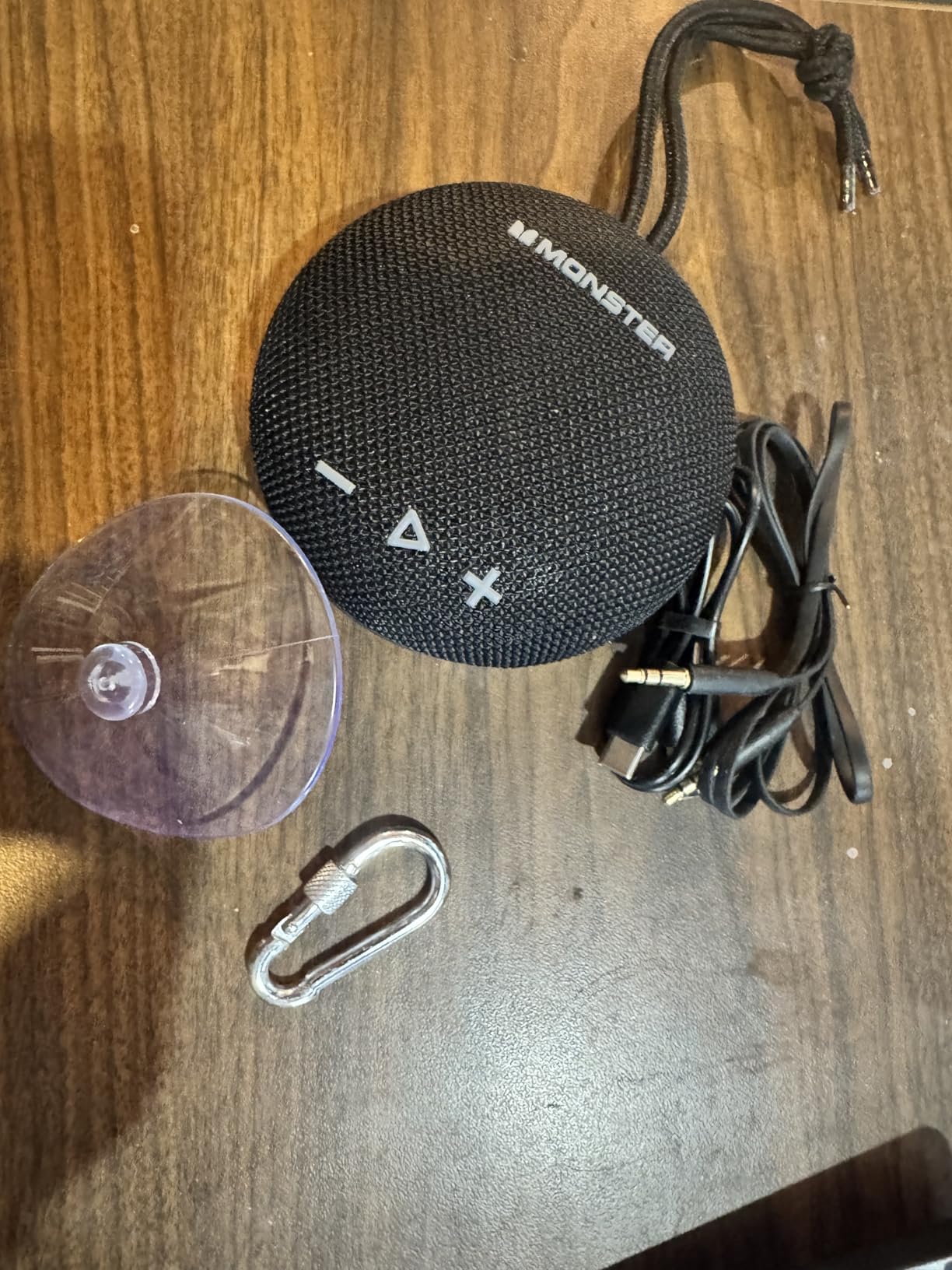 Monster Bluetooth Speaker, 35W peak, IPX8 Shower Speaker Waterproof, Bluetooth 5.4 with Loud HD Sound and Robust Bass, Extra Long Playtime, Portable Wireless Outdoor Speaker customer photo 1