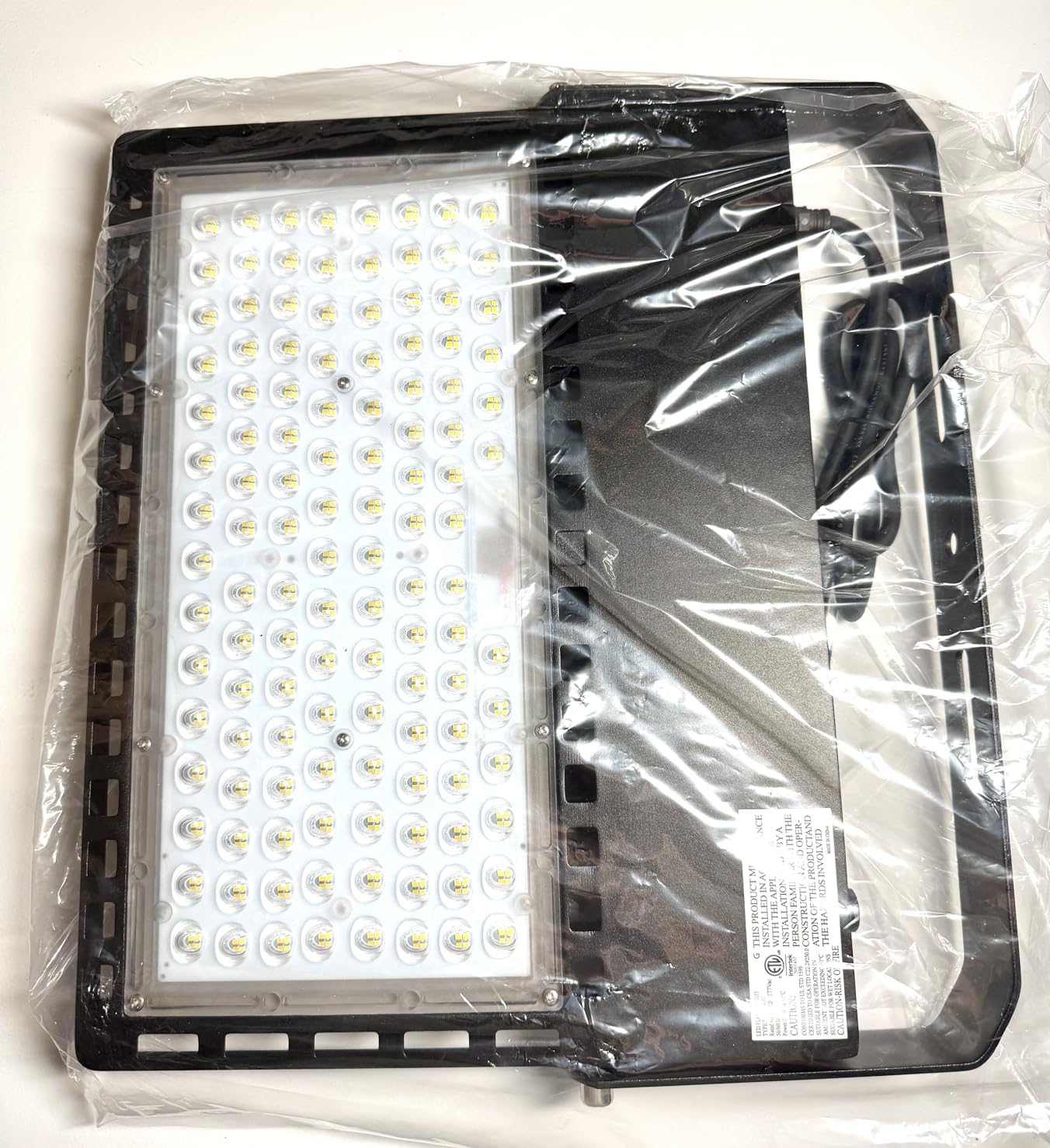 240W LED Stadium Lights, 36000LM Flood Light Outdoor, 110 to 277 Volts, IP67, ETL Certified, Suitable for Arena, Courtyard, Plaza, Sports Field, Parking lot, Docks customer photo 1