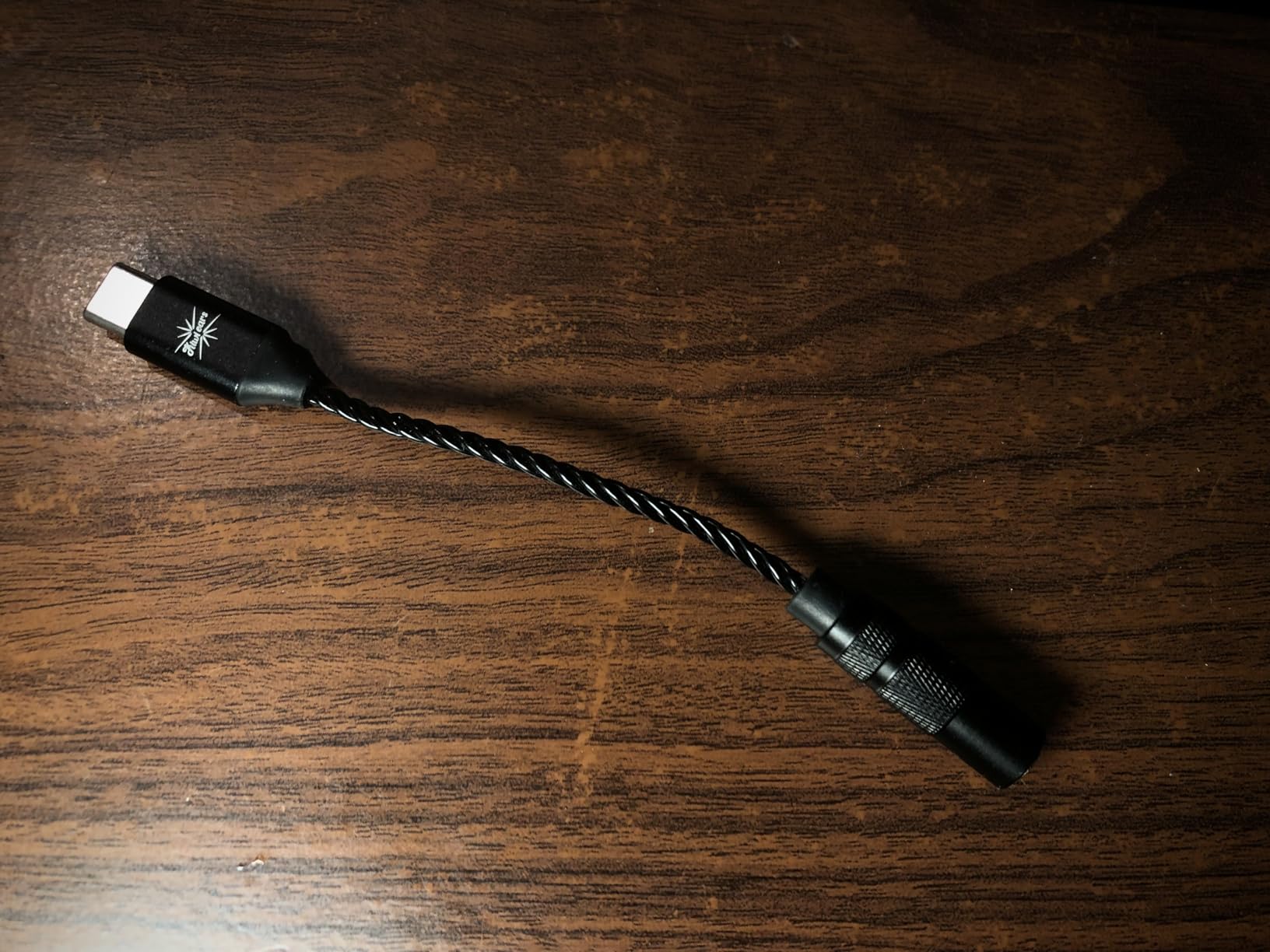 Linsoul Kiwi Ears AD1 Type-C to 3.5mm Female Headphone DAC Adapter Cable, USB C to Aux IEM Dongle with KT02H20 Chip, High Res 32bit/384kHz, CTIA-Standard for iOS/Android/Windows Smartphones (Black) customer photo 2