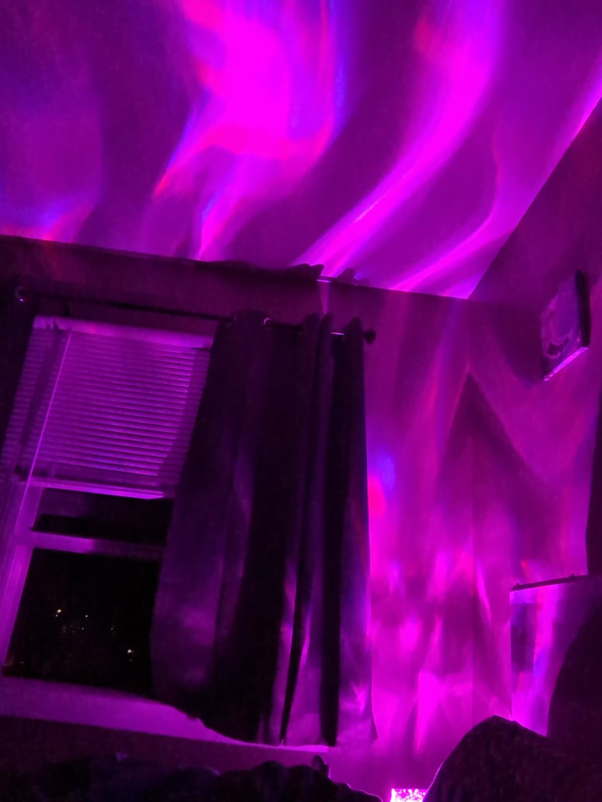 Galaxy Projector Night Light Projector, 15-Color Galaxy Light Projector Star Projector for Bedroom | 15 White Noise, 7 Brightness, 4 Speed, Green Star, Bluetooth, Remote, Timer, Teen Boys Gift, Ceiling, Room Decor, Relax customer photo 1