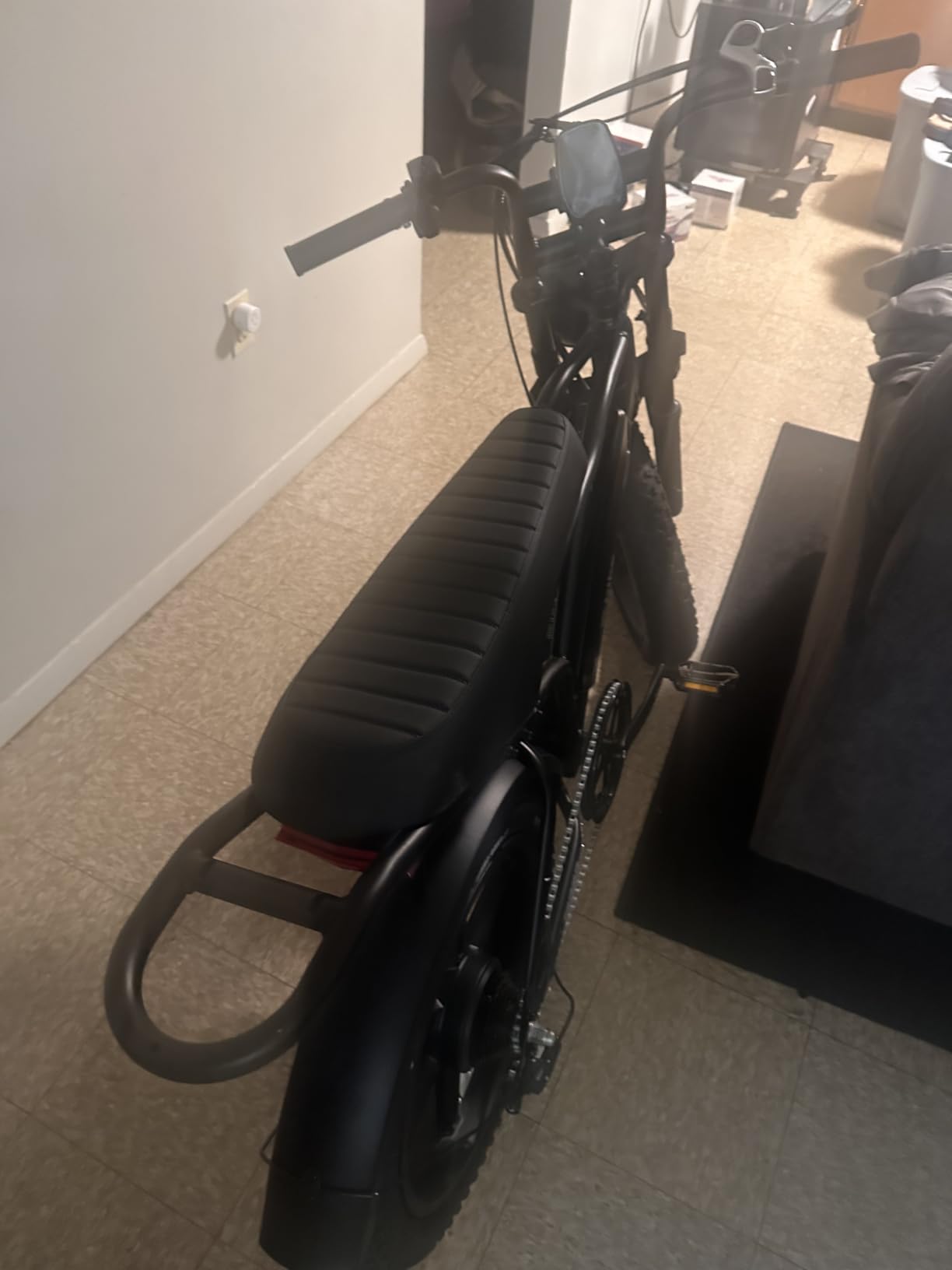TST Electric Bike for Adults, 48V 15Ah Battery, 1500W Peak Motor, Fat Tire | Dual Suspension, 7-speed Gears, 3 Working Modes, Powerful, LCD Display, Suitable for Commuters and Beginner Cyclists customer photo 1