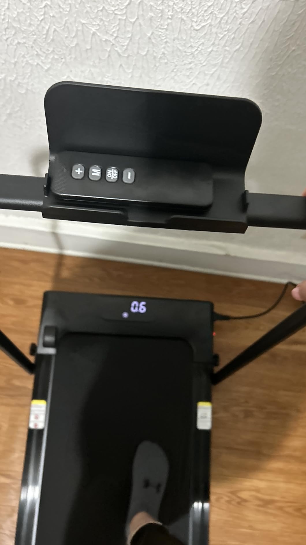 UMAY Fitness 20% Treadmill with Auto Incline, Running Foldable Treadmills | for Home Auto Folding with Pulse Sensors, 400 LBS Capacity, 4.0HP Quiet Brushless, Max 8.0 MPH customer photo 2