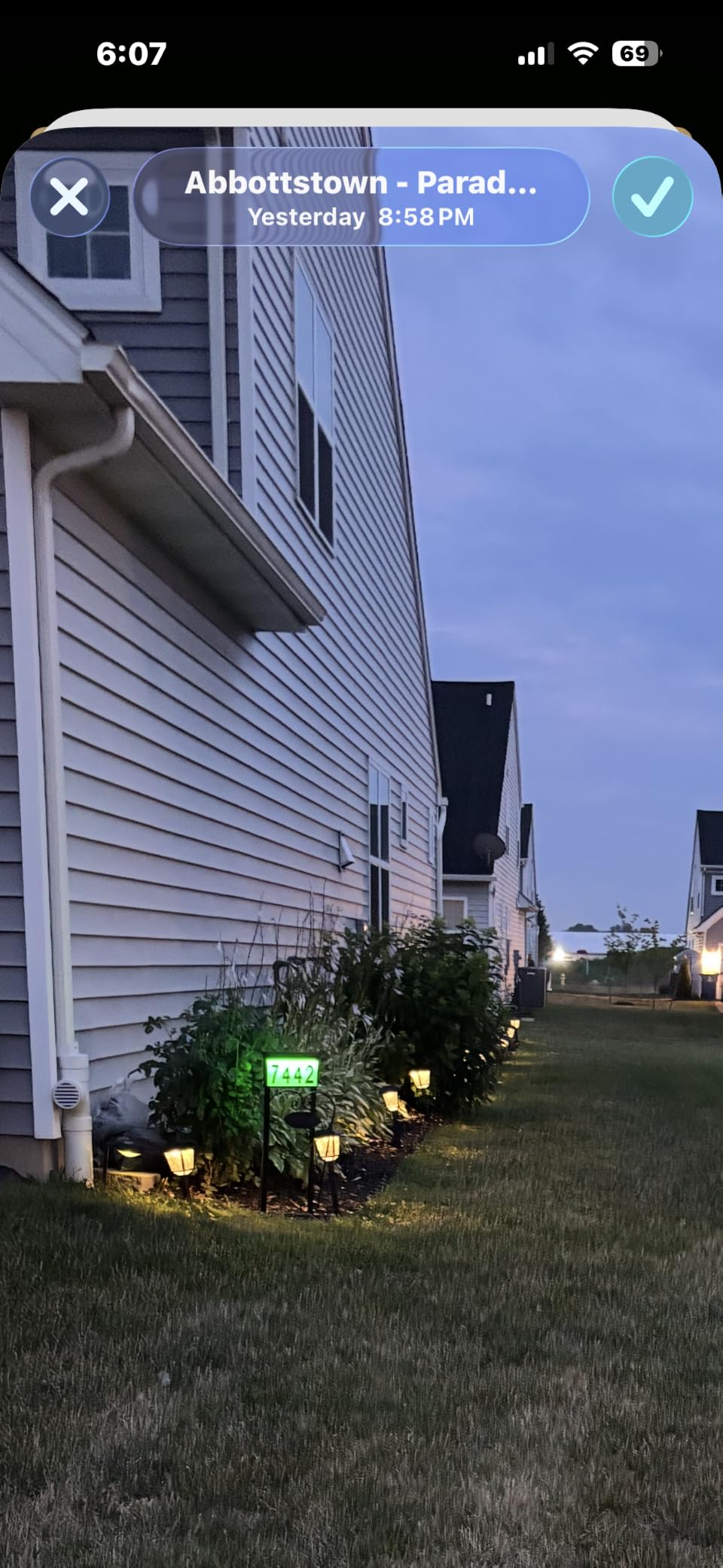 Solar Address Sign for Yard: 29