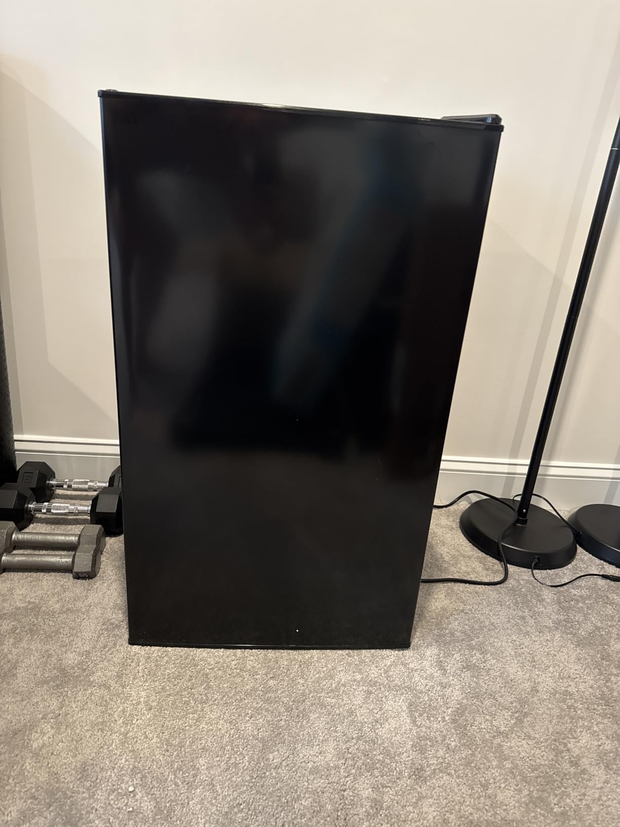 3.2 Cu Ft Mini Fridge with Freezer, Single Door Upright Freezer customer photo 2