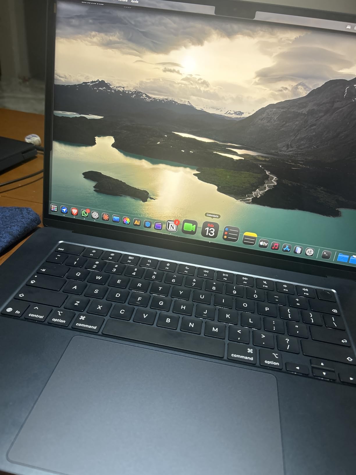 Apple 2026 MacBook Air 15-inch Laptop with M5 chip: Built for AI, 15.3-inch Liquid Retina Display, 16GB Unified Memory, 512GB SSD, 12MP Center Stage Camera, Touch ID, Wi-Fi 7; Midnight customer photo 1