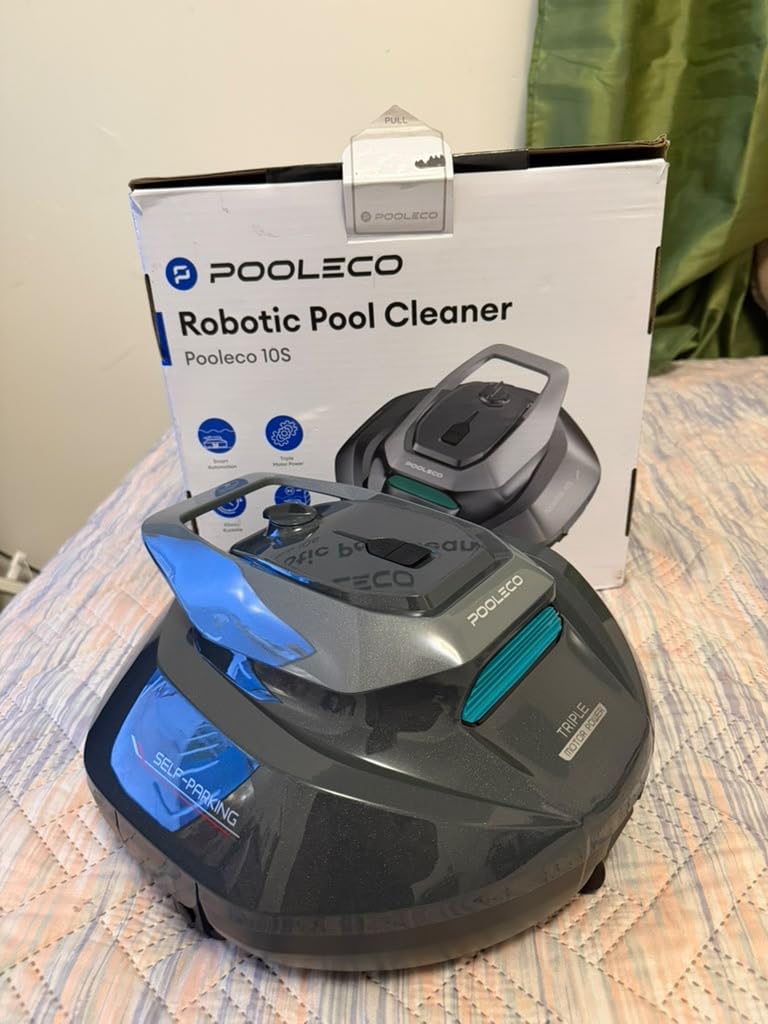 Ultenic Cordless Robotic Pool Cleaner with Remote & APP Control, Pool Vacuum for Above & In-Ground Pool up to 850 Sq.ft., 90 Mins Long Runtime, Fast Charging, Self-Parking & 2.5L Large Filter, Green customer photo 2