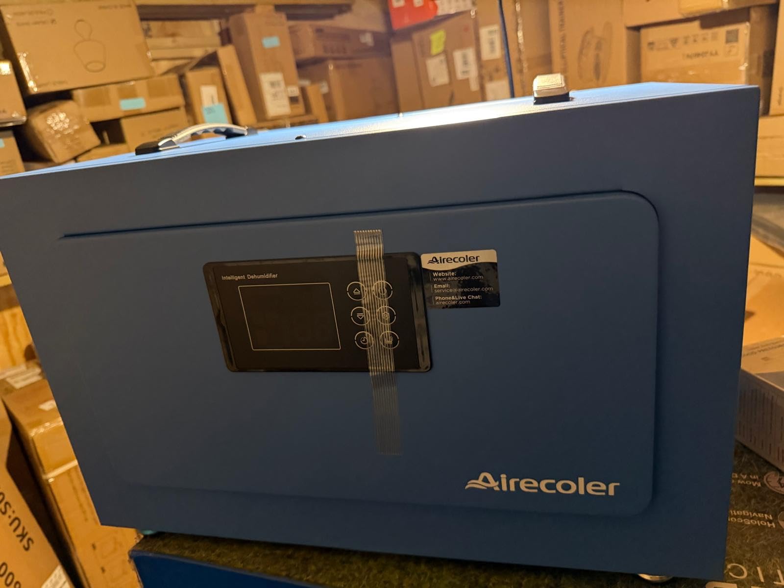 170 Pints Commercial Dehumidifier with Pump for Crawl Space - Basement, Industrial Grade Water Damage Restoration, Built-in Pump, Drain Hose, 7,500 sq ft, Auto Defrost - Airecoler GT-XP9 customer photo 2