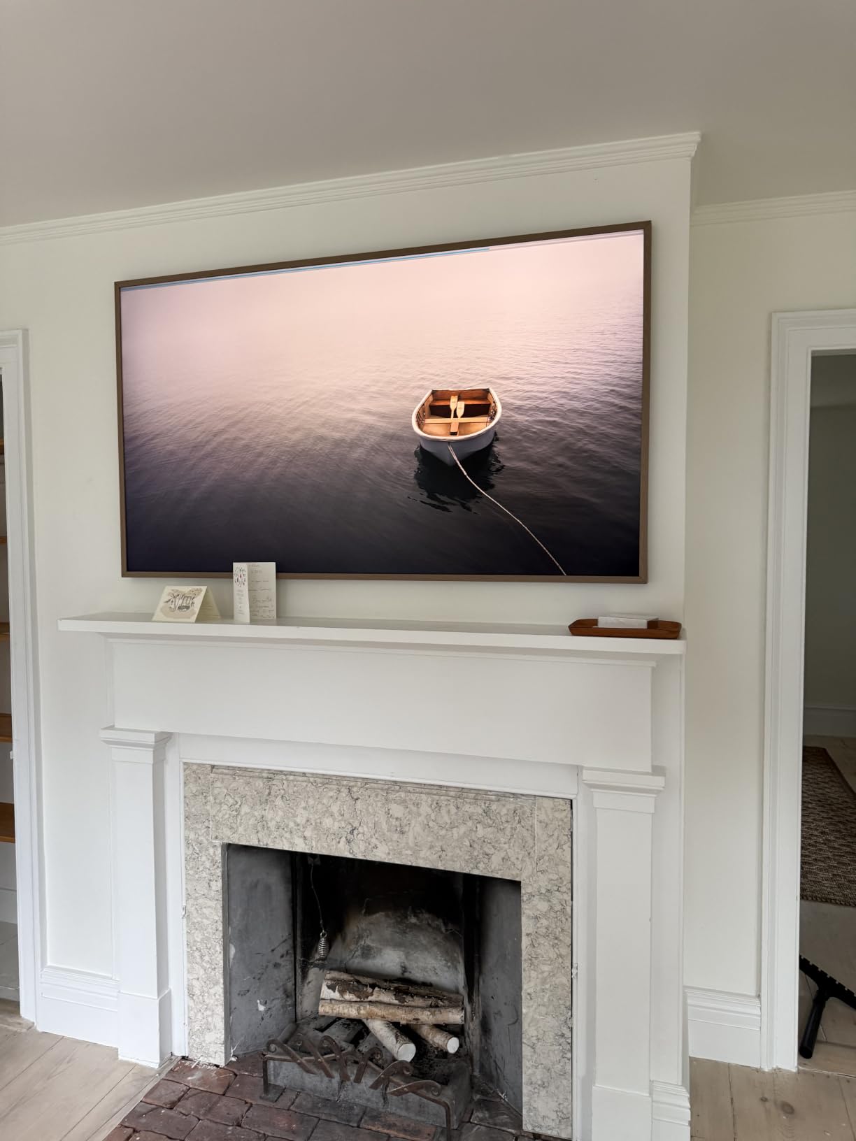 Samsung 75-Inch Class The Frame Art TV LS03HE, QLED 4K, 2026 Model | Samsung Vision AI Smart TV, Glare Free with QLED, Art Mode/Art Store, Slim Fit Wall Mount Included, Alexa Built-in customer photo 1