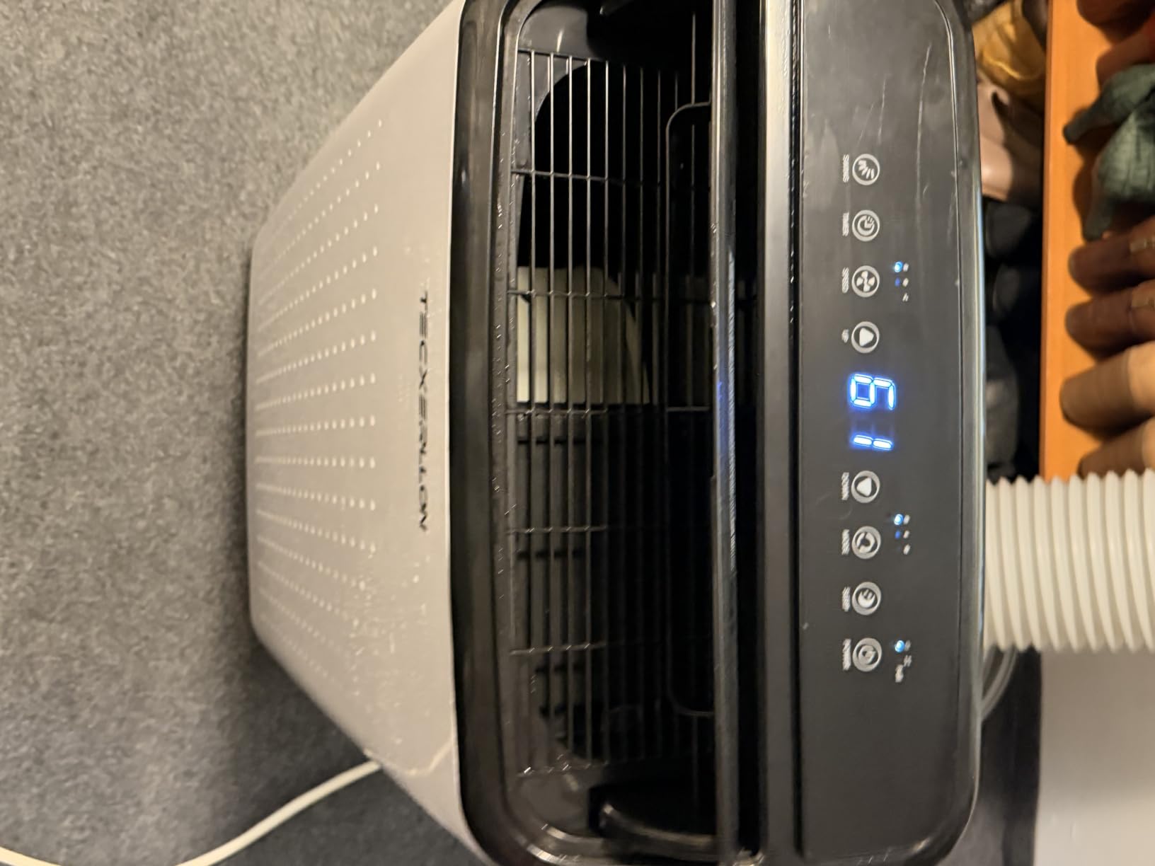 TECXERLLON 15,000 BTU Portable Air Conditioner for Large Room up to 800 Sq. Ft., Quiet 48dB 4-in-1 AC Unit with Dehumidifier, Self-Evaporating, Sleep Mode, Remote & Window Kit customer photo 1