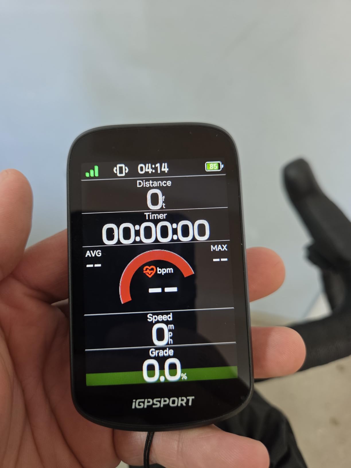 iGPSPORT BSC500 GPS Bike Computer, 3.3'' Touchscreen MAP & Voice Navigation Ebike Mode Climb Training Function customer photo 1