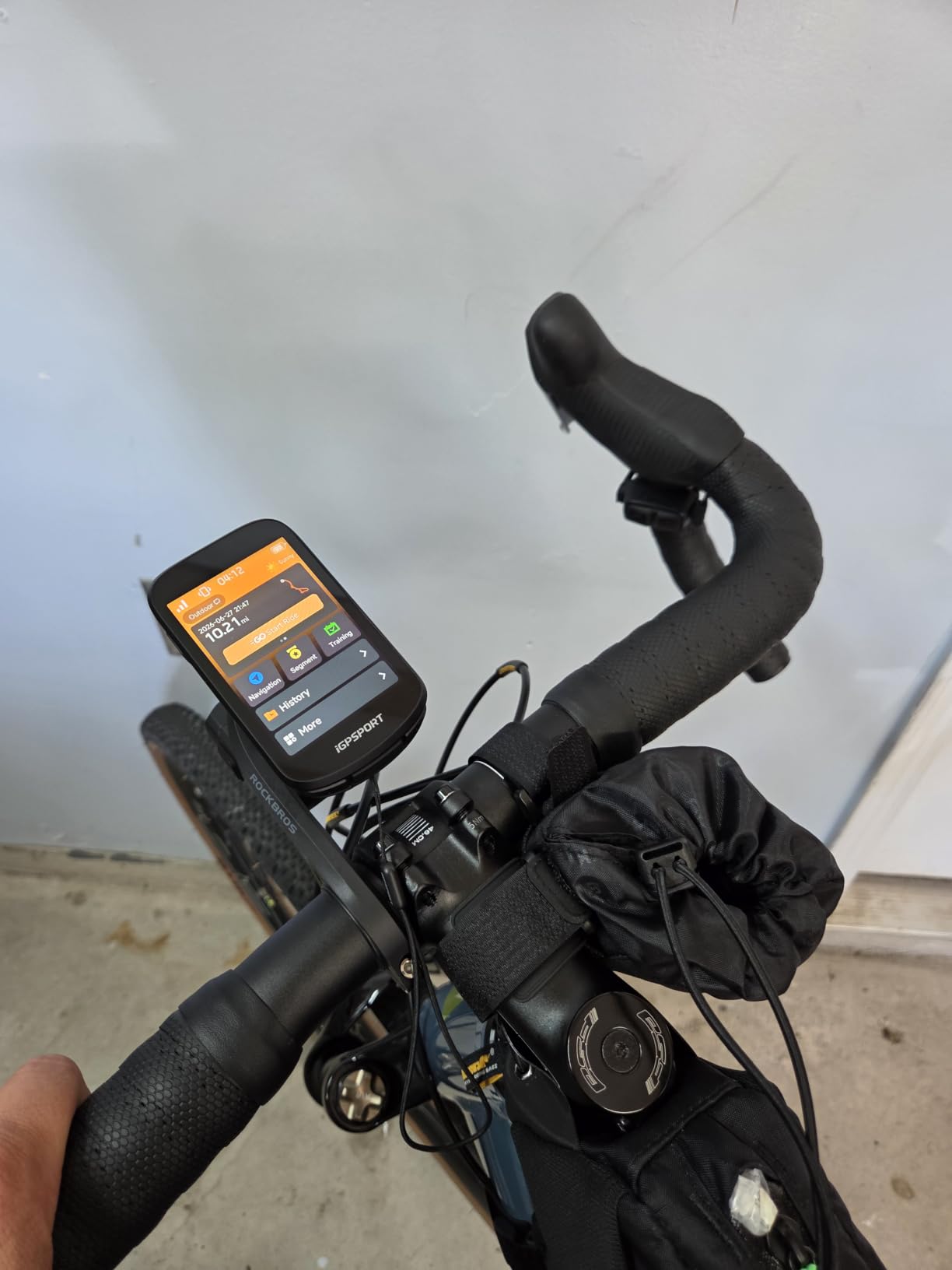 iGPSPORT BSC500 GPS Bike Computer, 3.3'' Touchscreen MAP & Voice Navigation Ebike Mode Climb Training Function customer photo 2