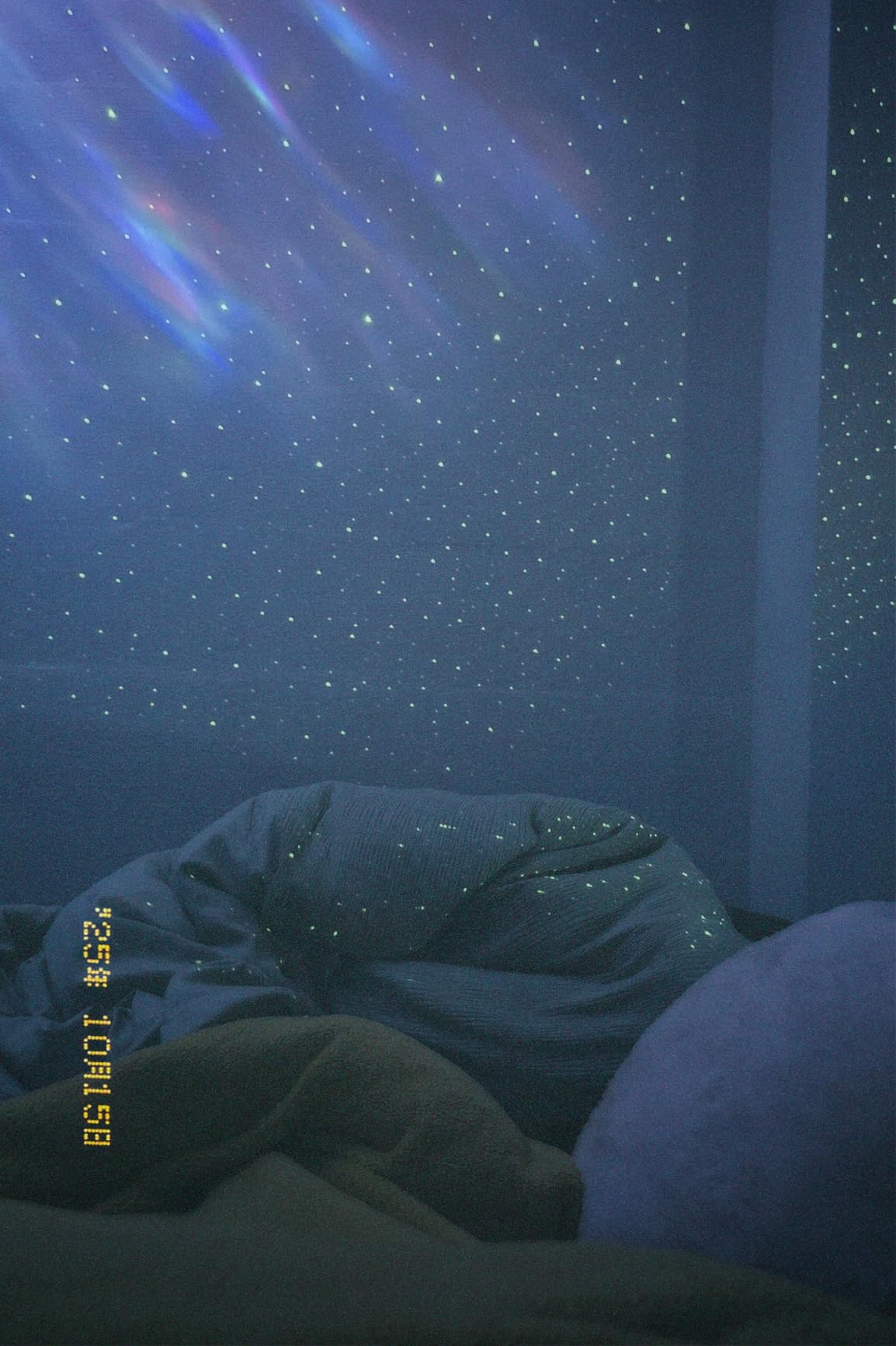 Galaxy Projector Sound Machine Aurora Night Light Projector with 30 Sounds, 16 Colors Star Northern Lights Projector Bluetooth Speaker, Remote Timer Teen Gift Led Lights Mood Sensory Light for Autism customer photo 2