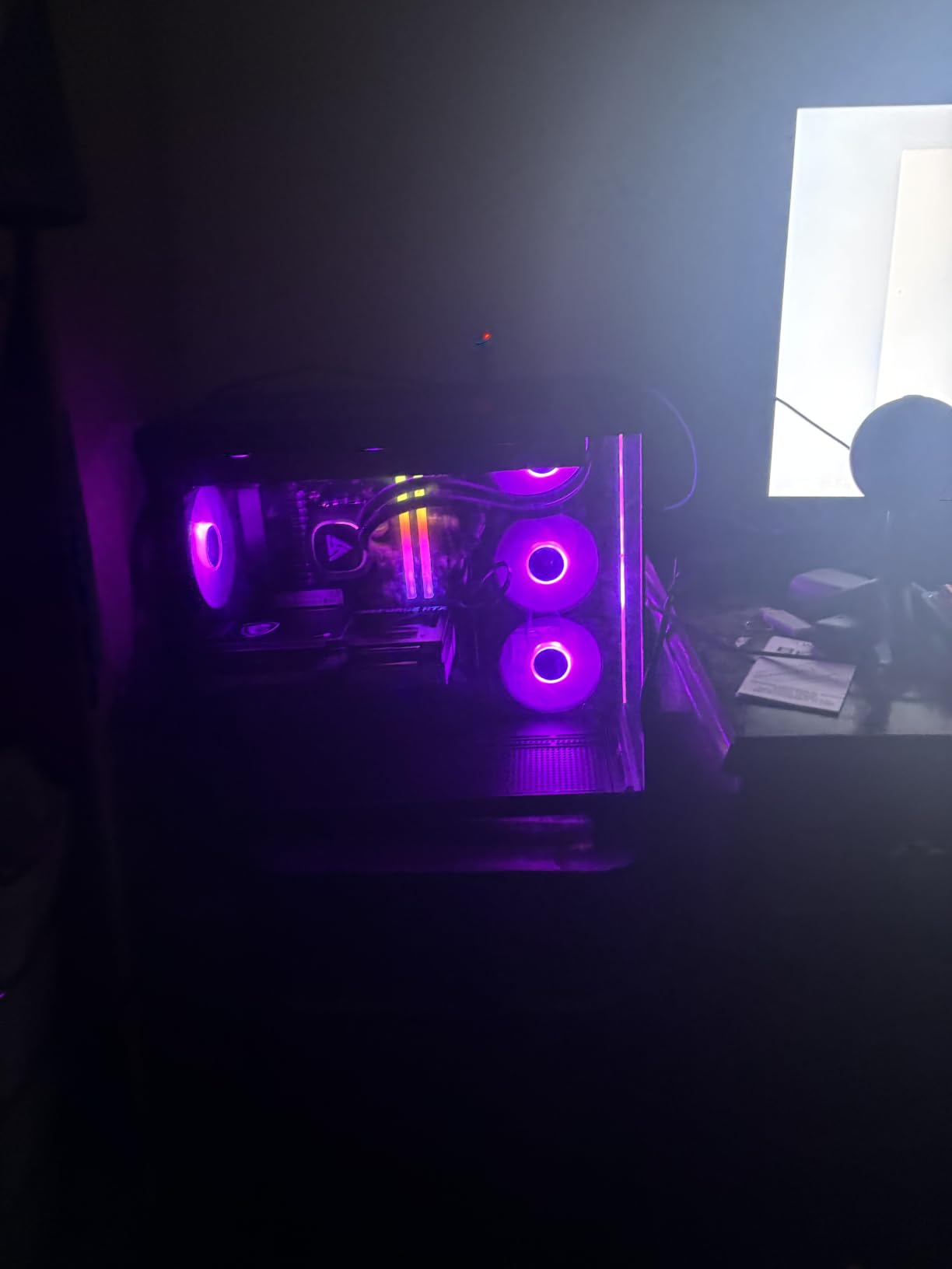 STORMCRAFT Falcon Prebuilt RTX 5070 Gaming PC, R7 7800X3D, 32GB DDR5, 1TB SSD | AMD B850 Chipset, 6000MHz RGB RAM, 850W PSU, 360mm AIO, 1440p/4K Desktop Tower Computer for Esports, Streaming, VR customer photo 1