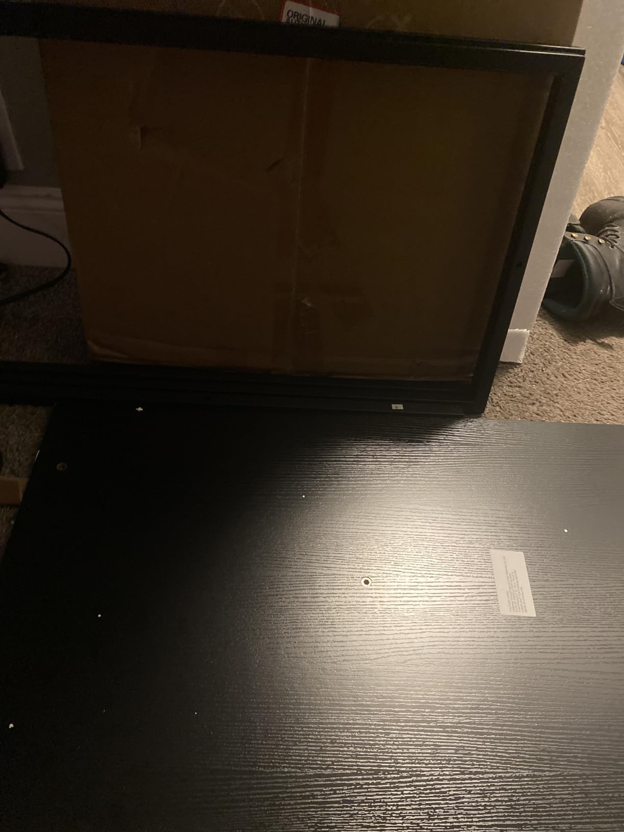 DUMOS 32 Inch Small Computer Desk, Gaming Desks for Home Office Bedroom customer photo 1