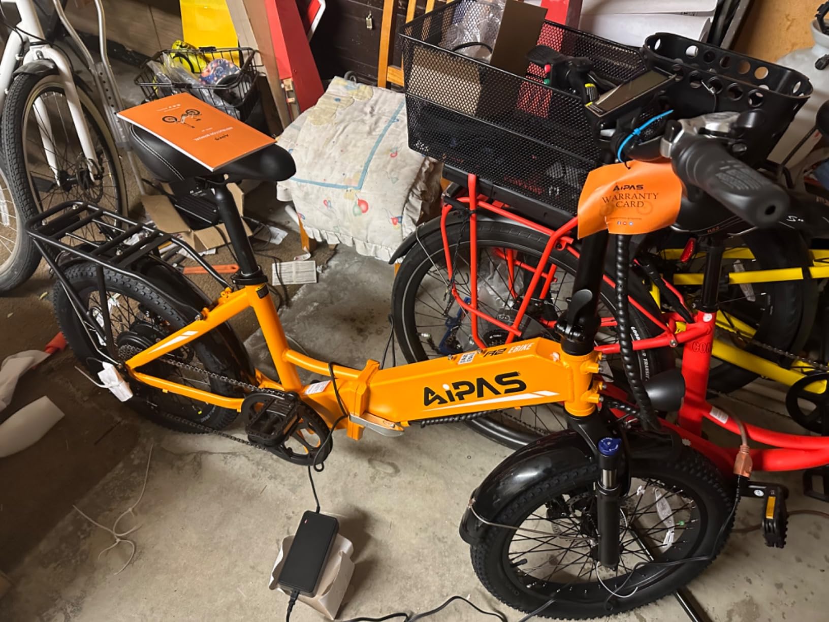 Aipas A2 Folding Electric Bike for Adults, 20