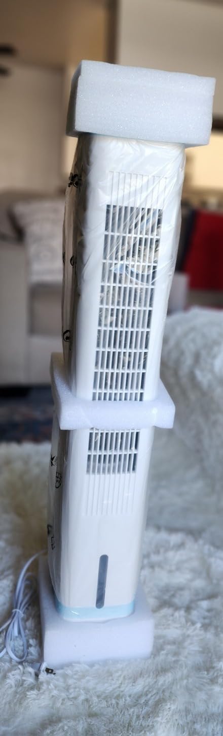 3600CFM Swamp Cooler Air Conditioner, 12Gal Dual Tank, 120° Oscillation for 1000Sq.ft Cooling Evaporative Air Cooler w/ 3Modes&3Speeds, Timer, Windowless Portable Air Conditioner for Bedroom customer photo 2