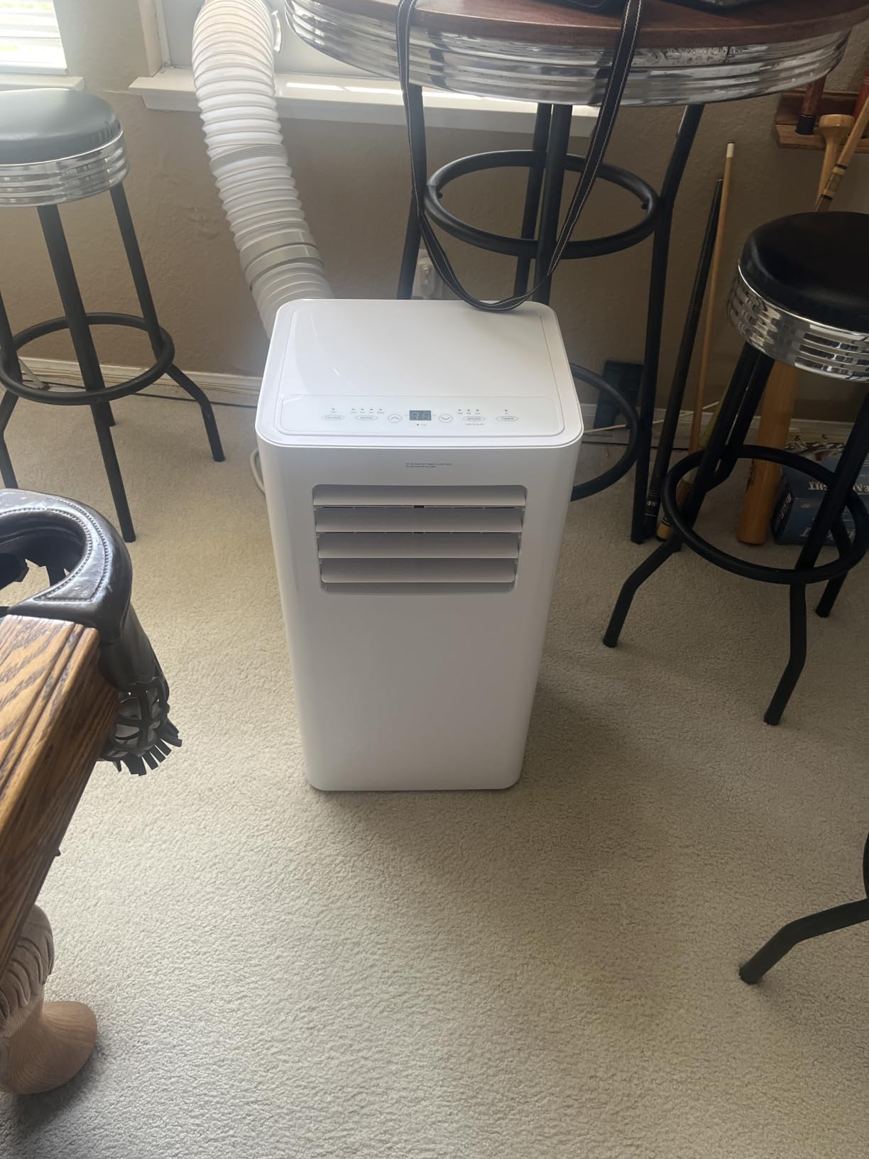 EUHOMY 14,000 BTU Portable Air Conditioners, 4 in 1 Smart AC, 750 Sq.Ft | 500 CFM, 4 Modes (Cool/Dry/Fan/Sleep), App/Remote/Panel Control, 24H Timer, 20-50 in. Window Kit, Bedroom, Apartment customer photo 2