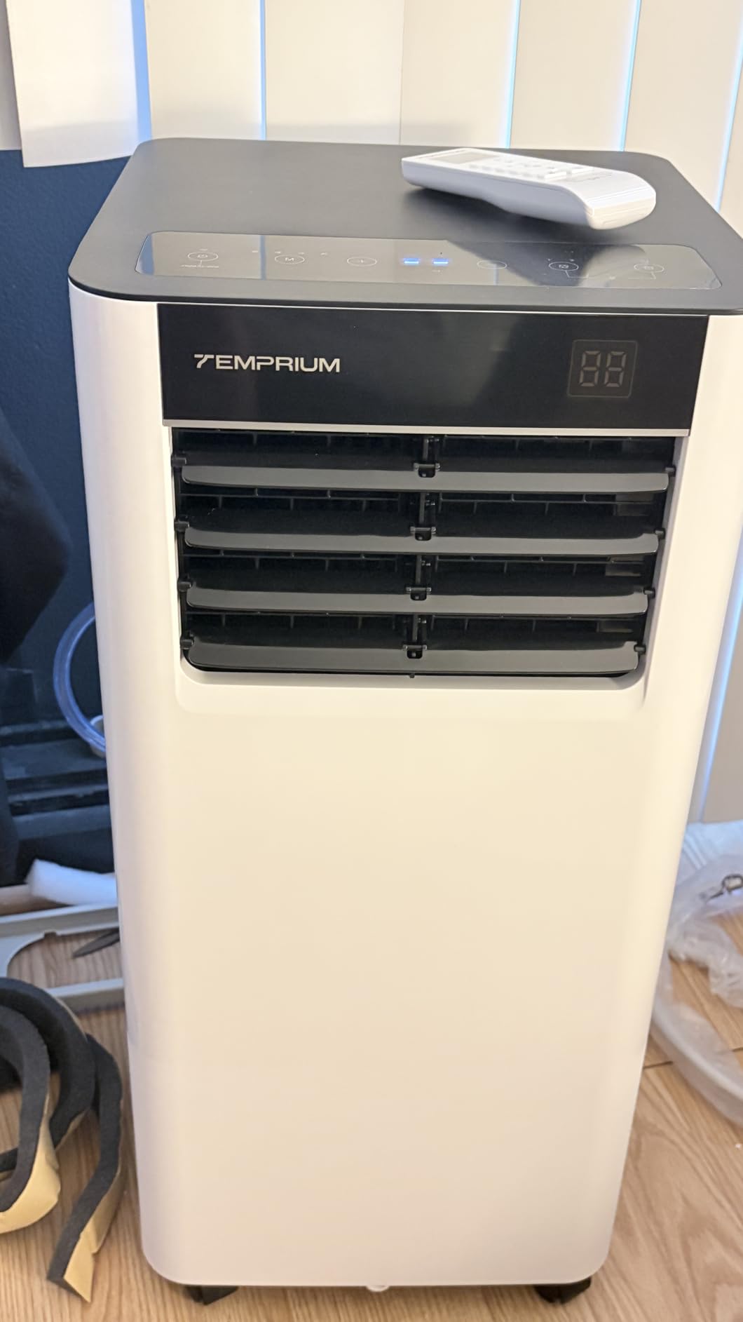 10,000 BTU Portable Air Conditioner for Rooms up to 450 Sq. Ft. | 50 dB Operation and WiFi, App and Voice Control Support Convenient Everyday Use customer photo 2