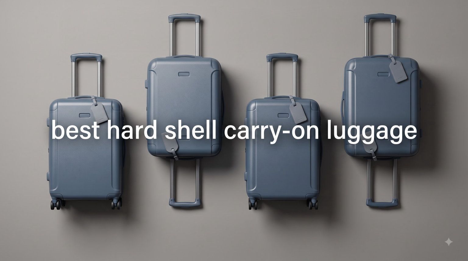 best hard shell carry-on luggage