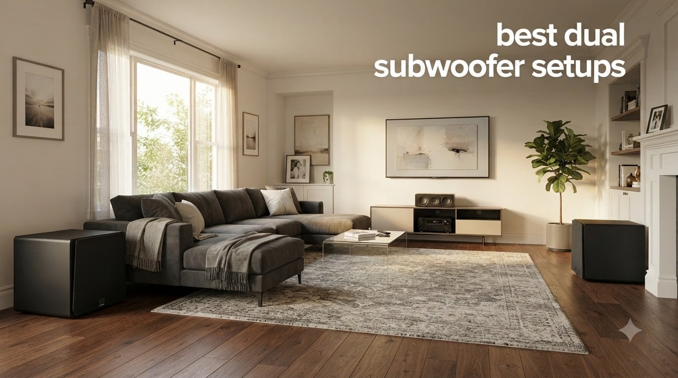 best dual subwoofer setups