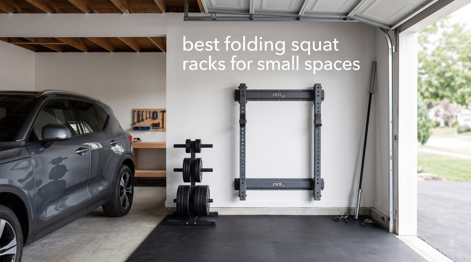 best folding squat racks for small spaces