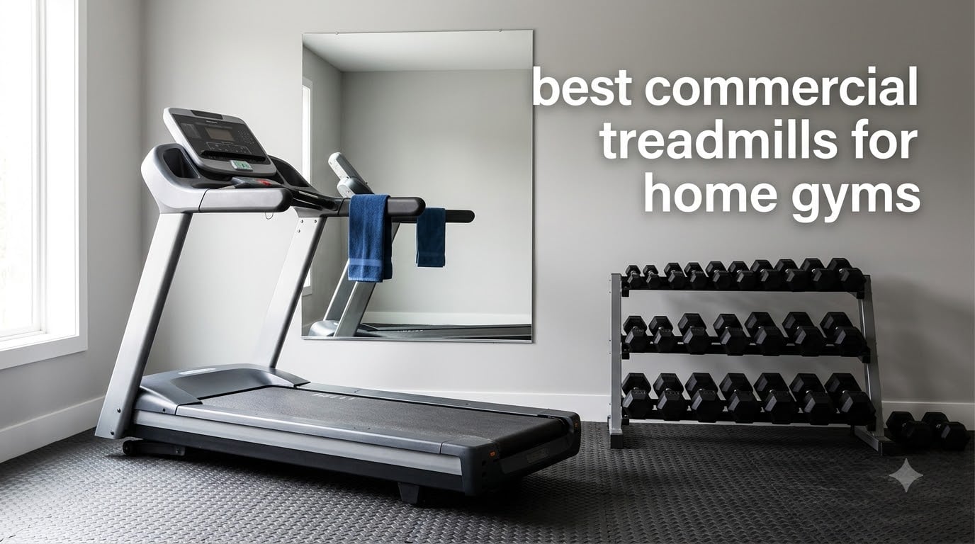 best commercial treadmills for home gyms
