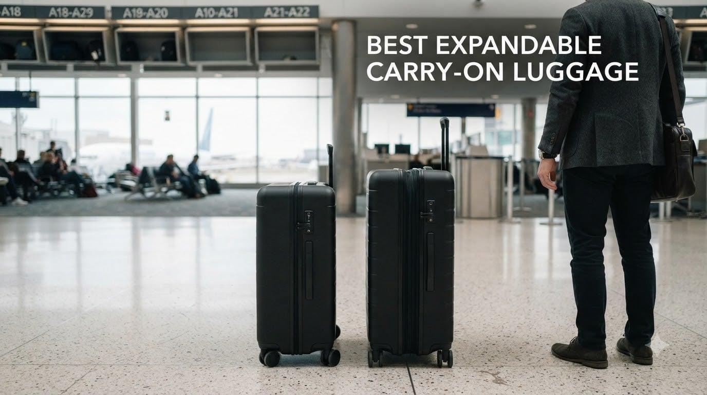 best expandable carry-on luggage