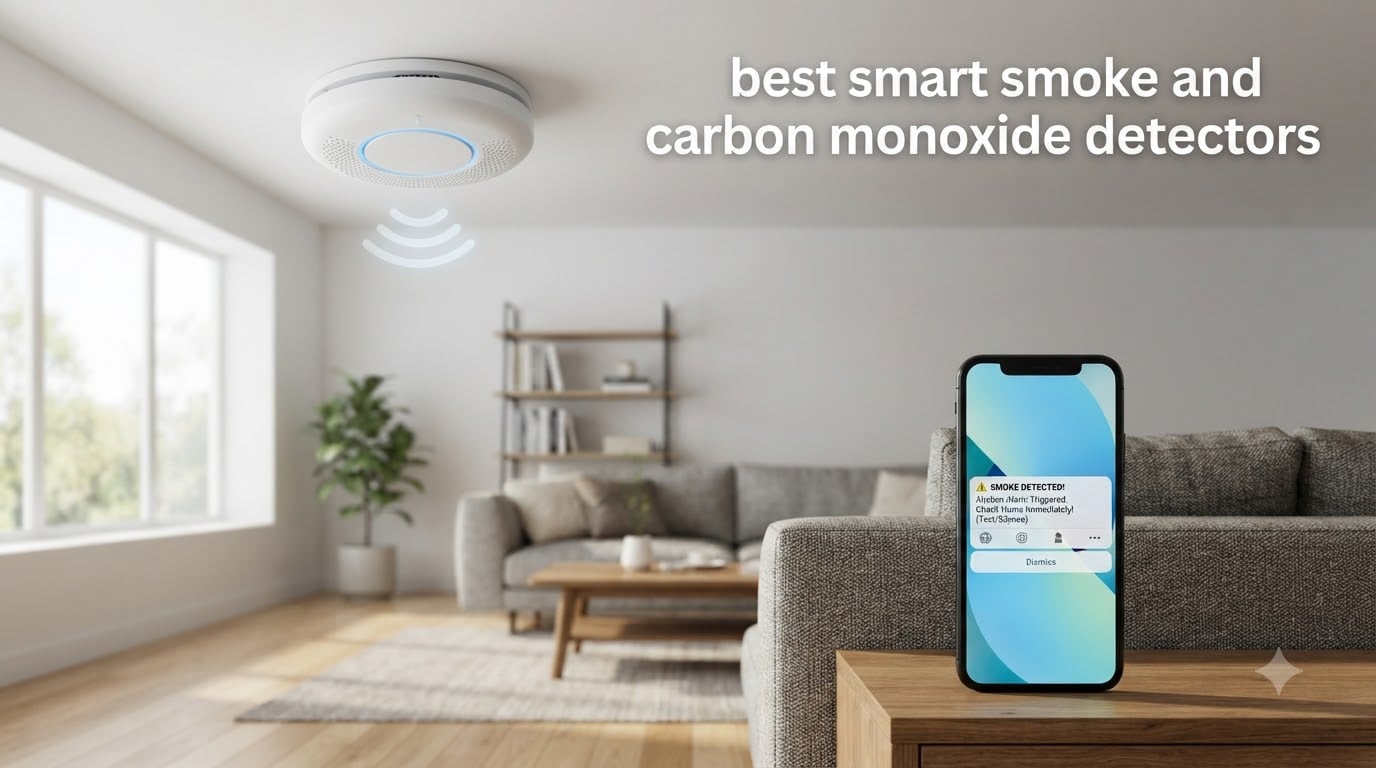 best smart smoke and carbon monoxide detectors