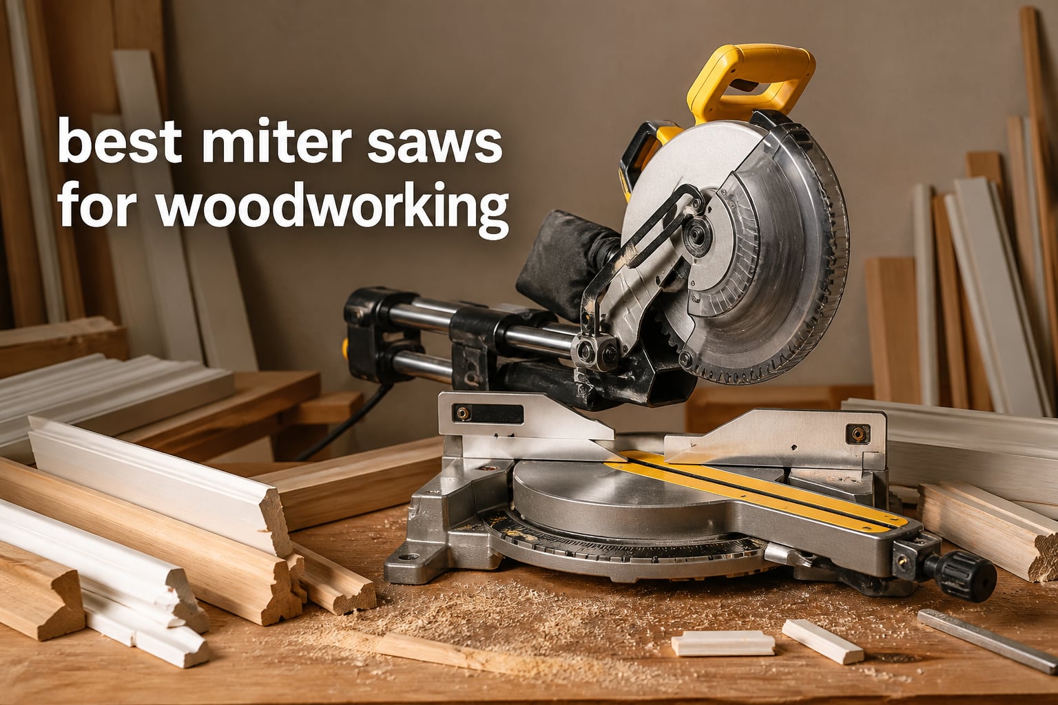 best miter saws for woodworking