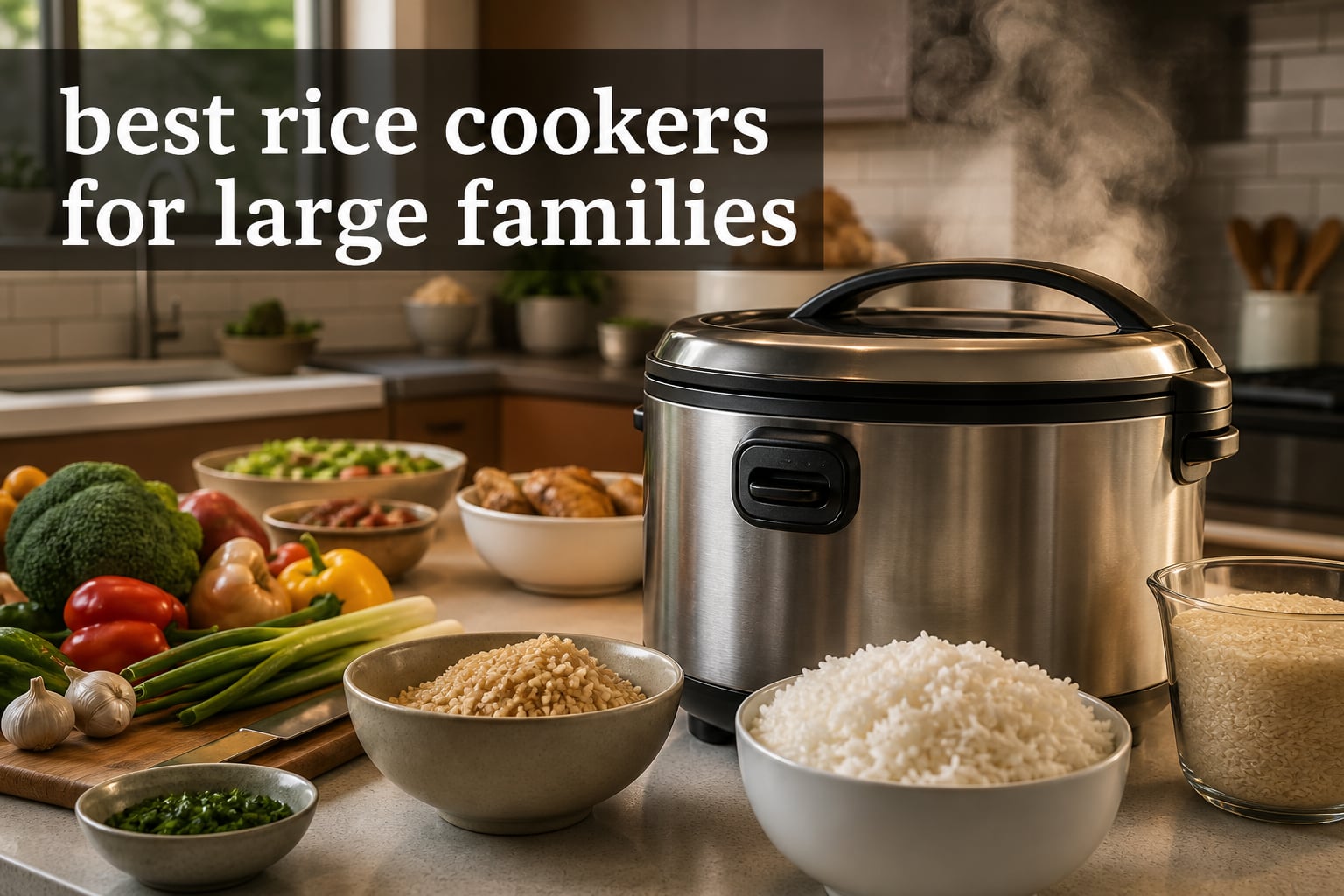 best rice cookers for large families