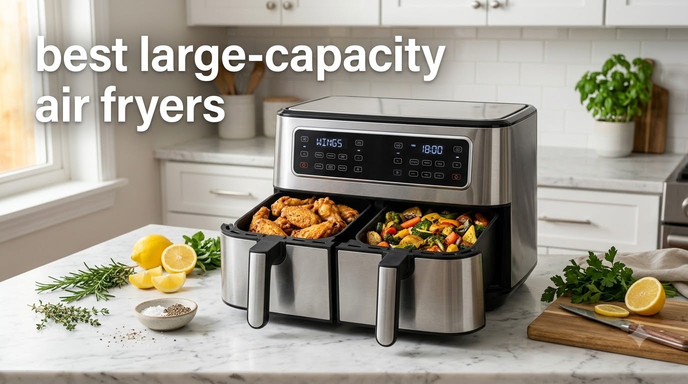 best large-capacity air fryers