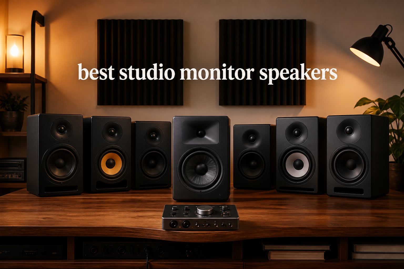 best studio monitor speakers