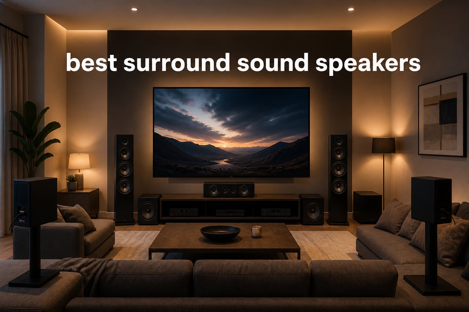 best surround sound speakers