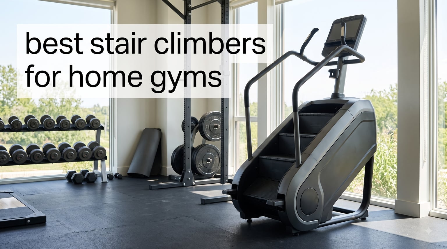 best stair climbers for home gyms