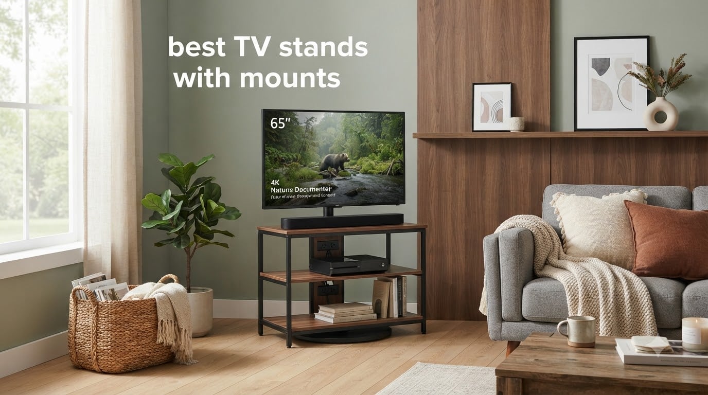 best TV stands with mounts