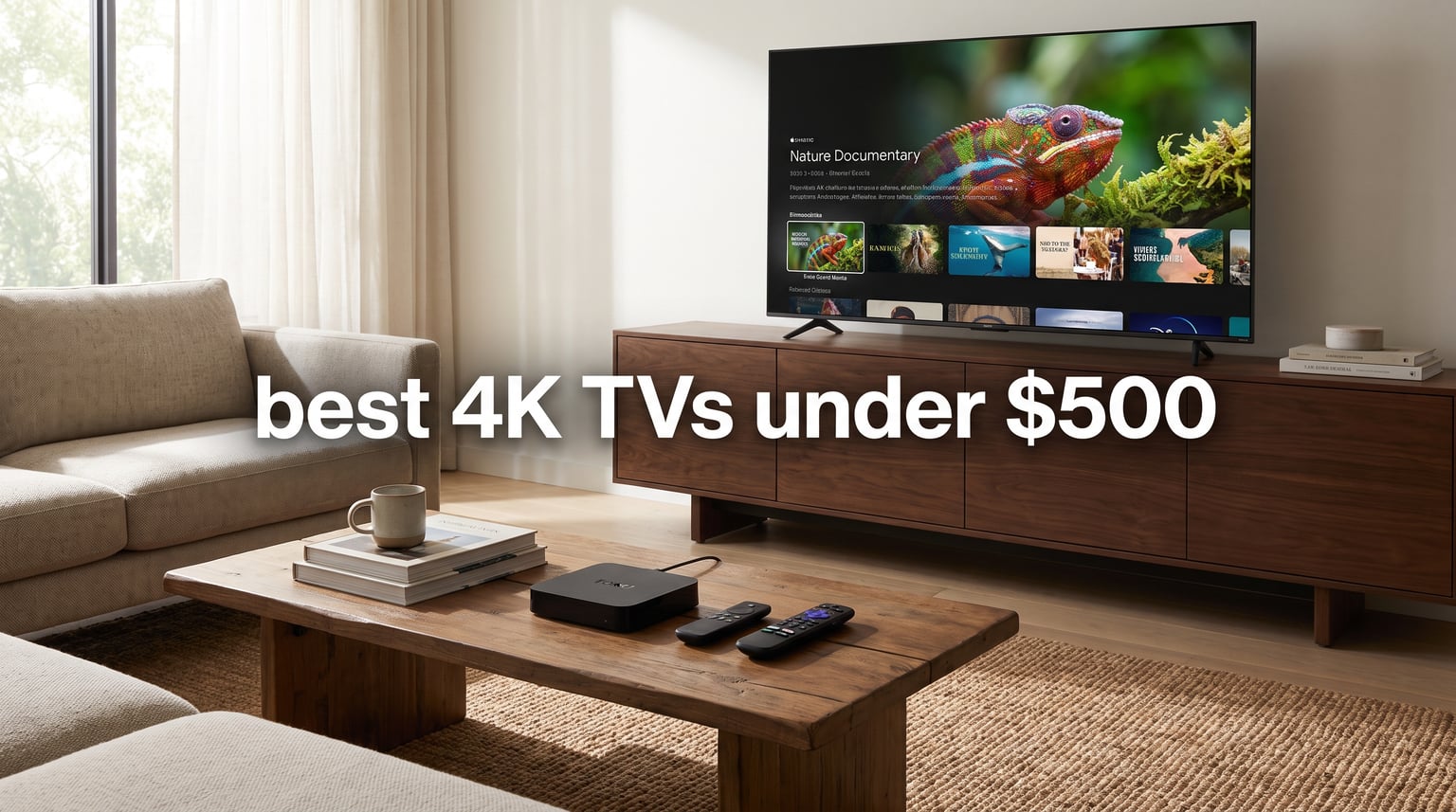 best 4K TVs under $500