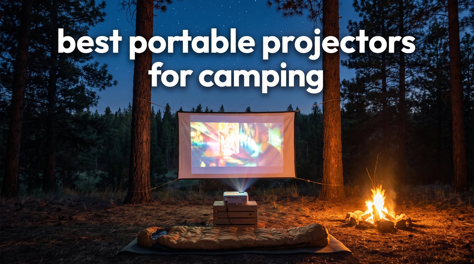 best portable projectors for camping