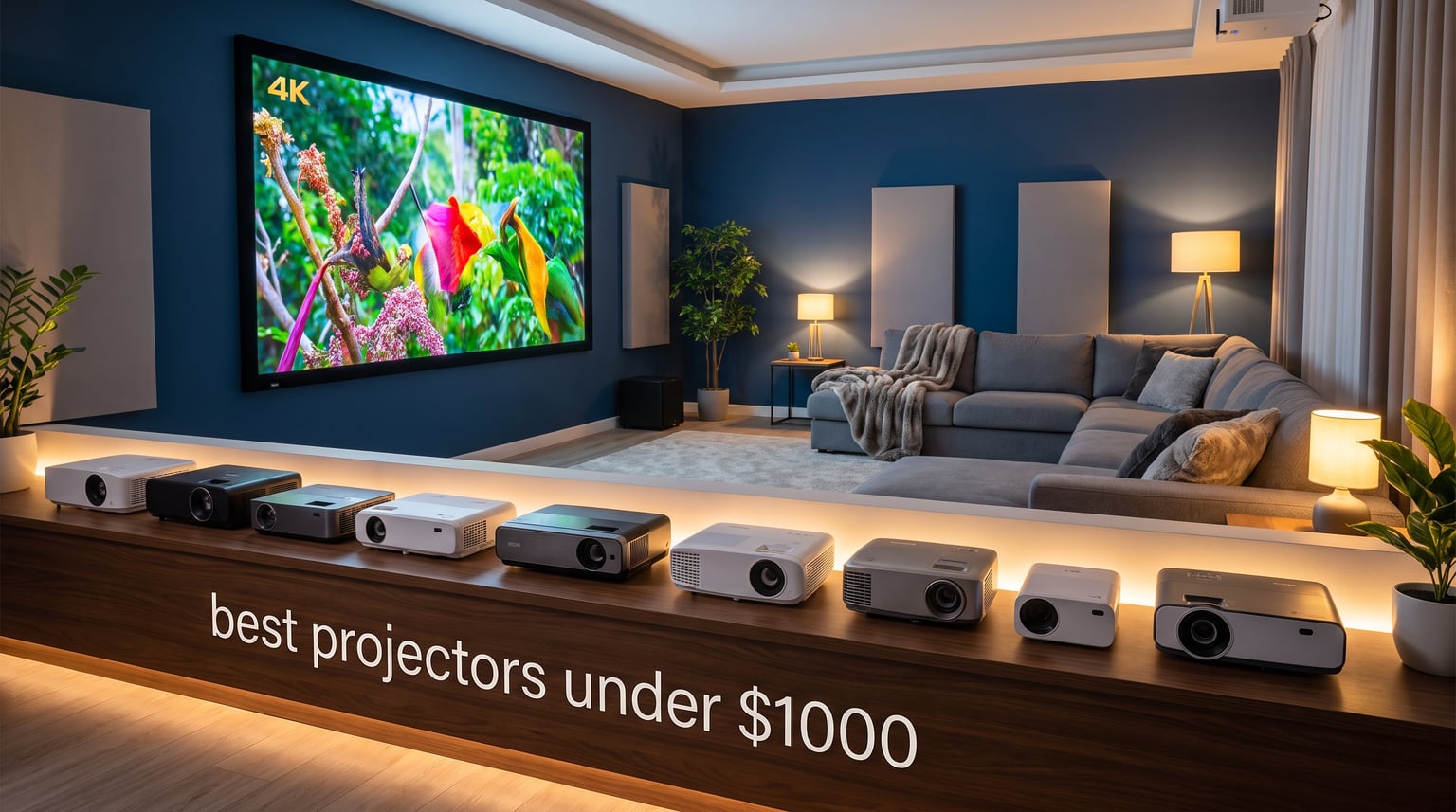 best projectors under $1000