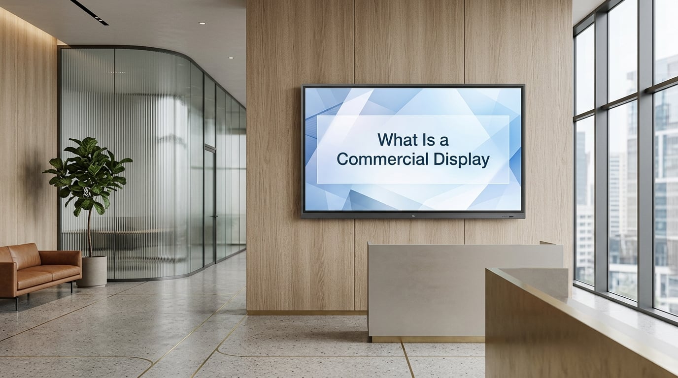 What Is a Commercial Display