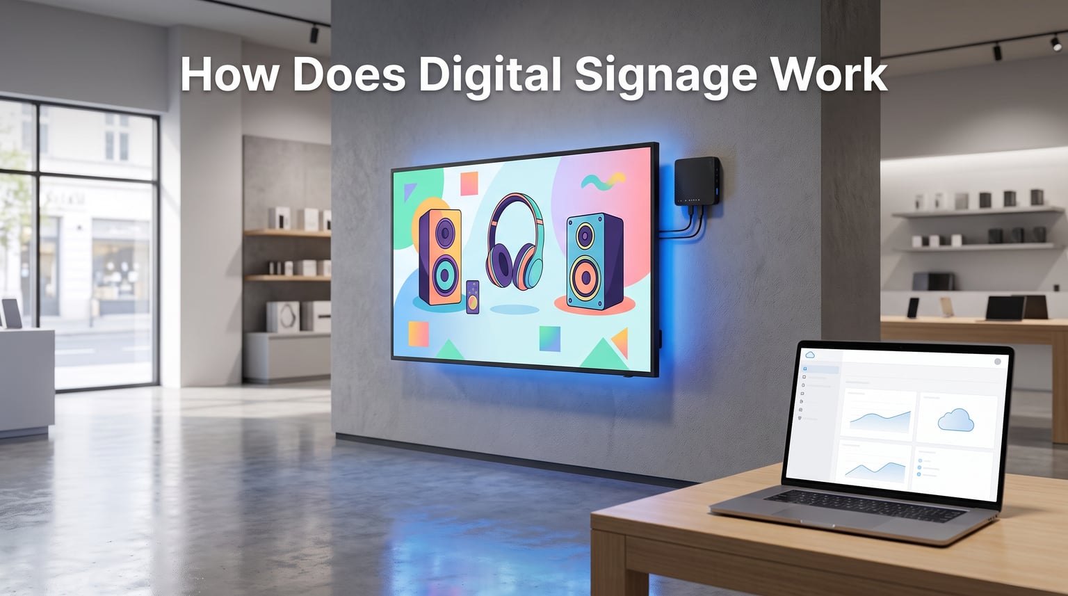How Does Digital Signage Work